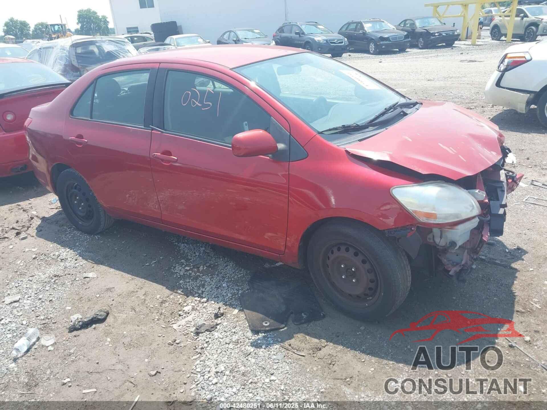 TOYOTA YARIS 2012 - JTDBT4K31CL026818