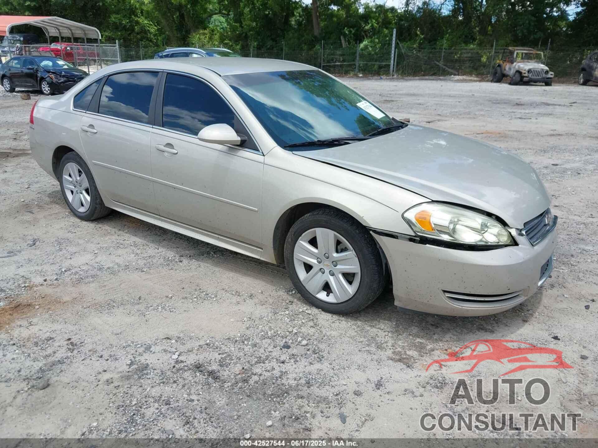 CHEVROLET IMPALA 2011 - 2G1WA5EK9B1221692