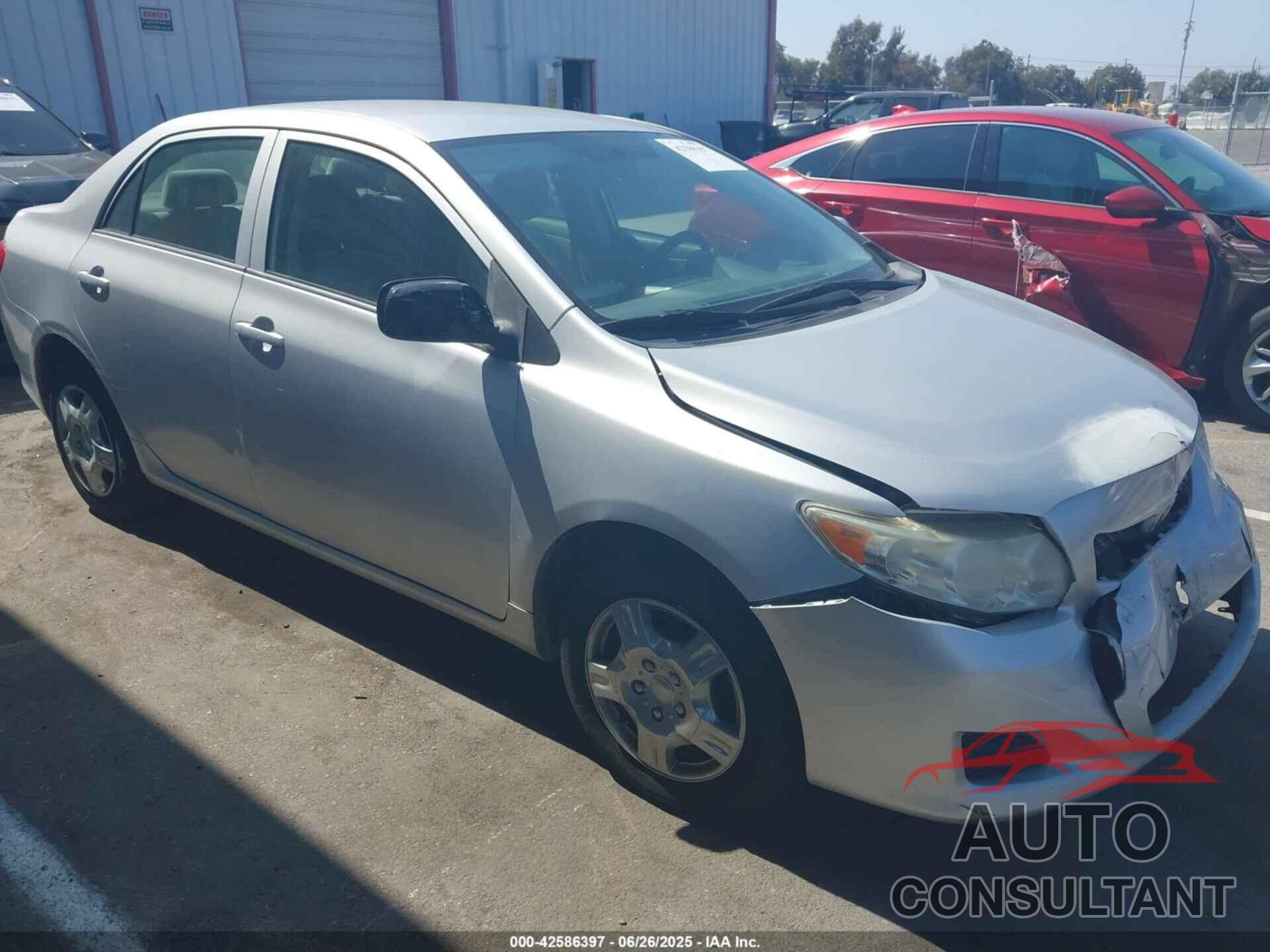 TOYOTA COROLLA 2009 - JTDBL40E09J036751