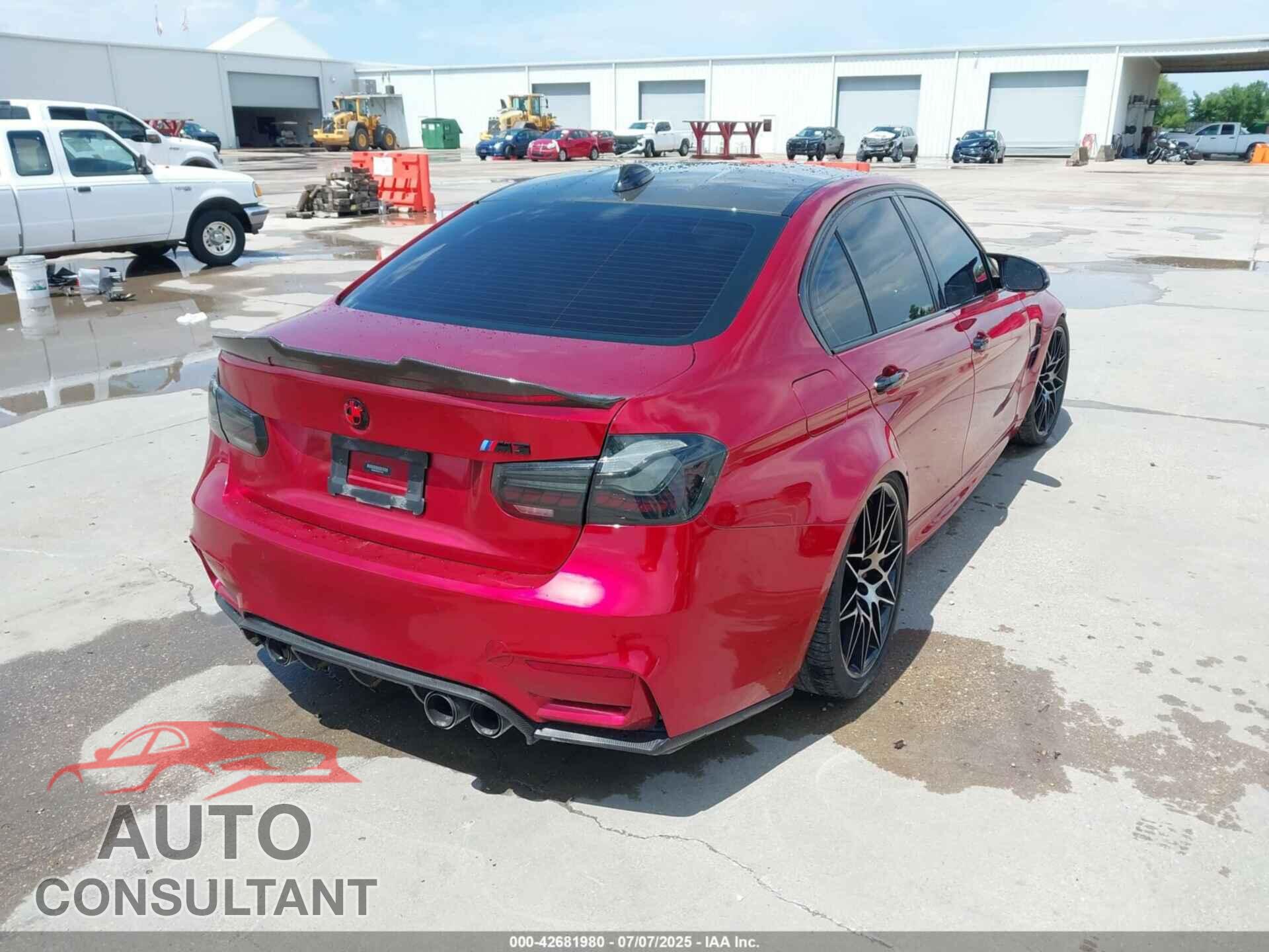 BMW M3 2018 - WBS8M9C58J5L71553