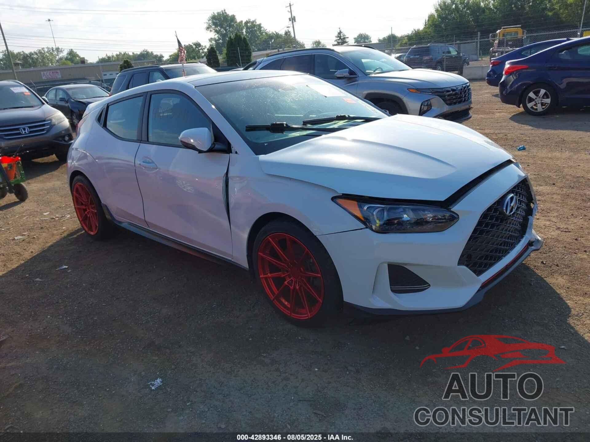 HYUNDAI VELOSTER 2019 - KMHTH6AB5KU012743