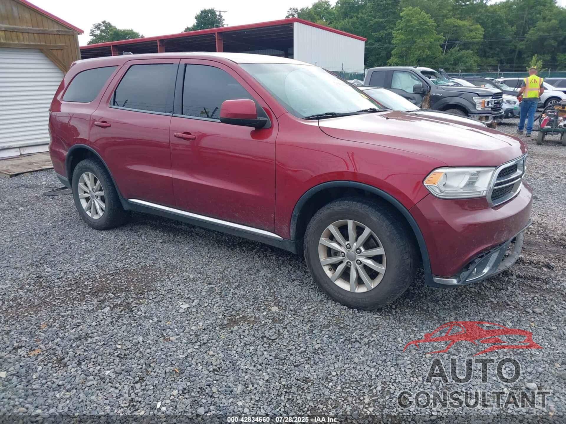 DODGE DURANGO 2015 - 1C4RDJAG9FC176971