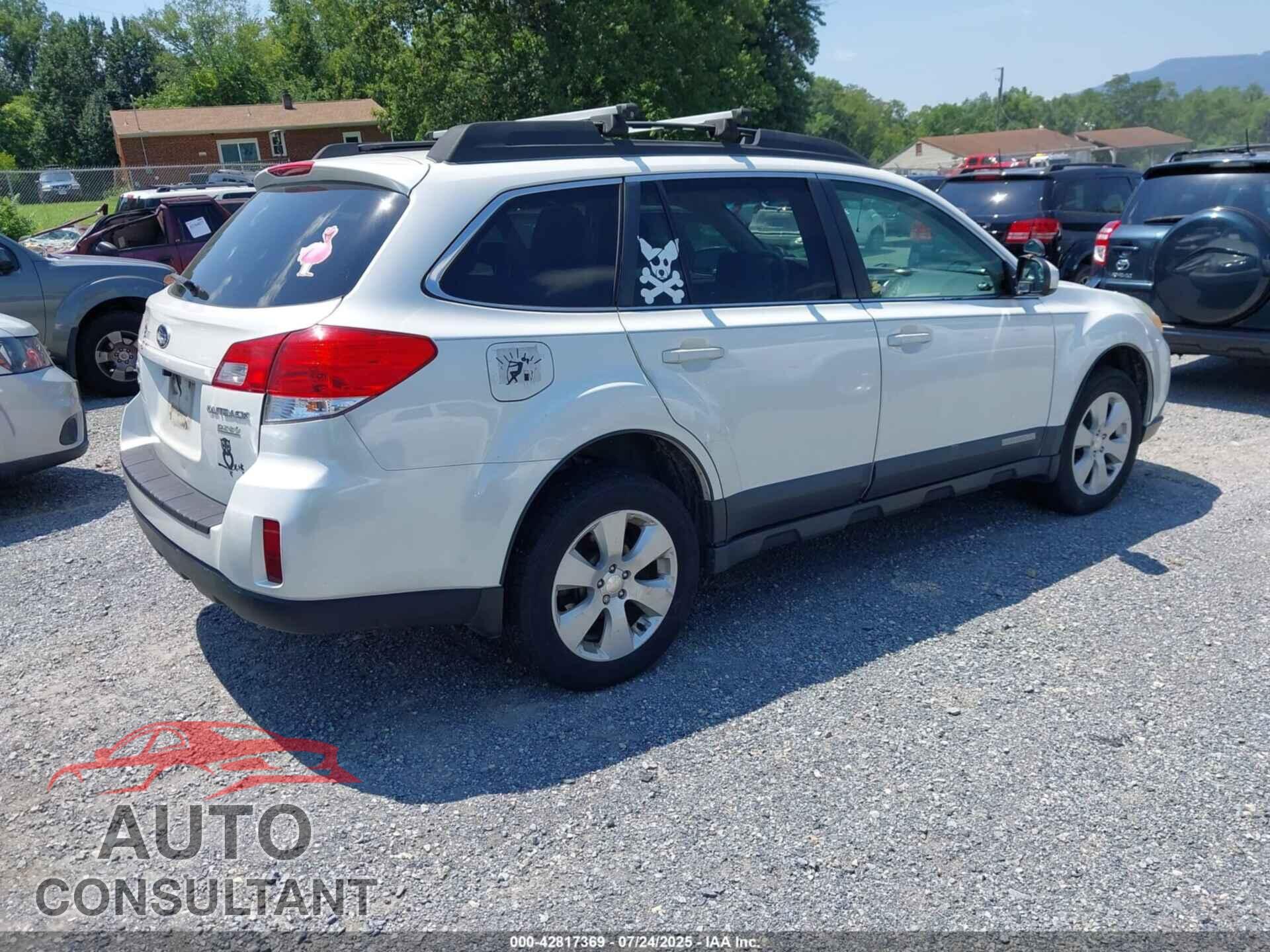 SUBARU OUTBACK 2011 - 4S4BRBCC3B3357332