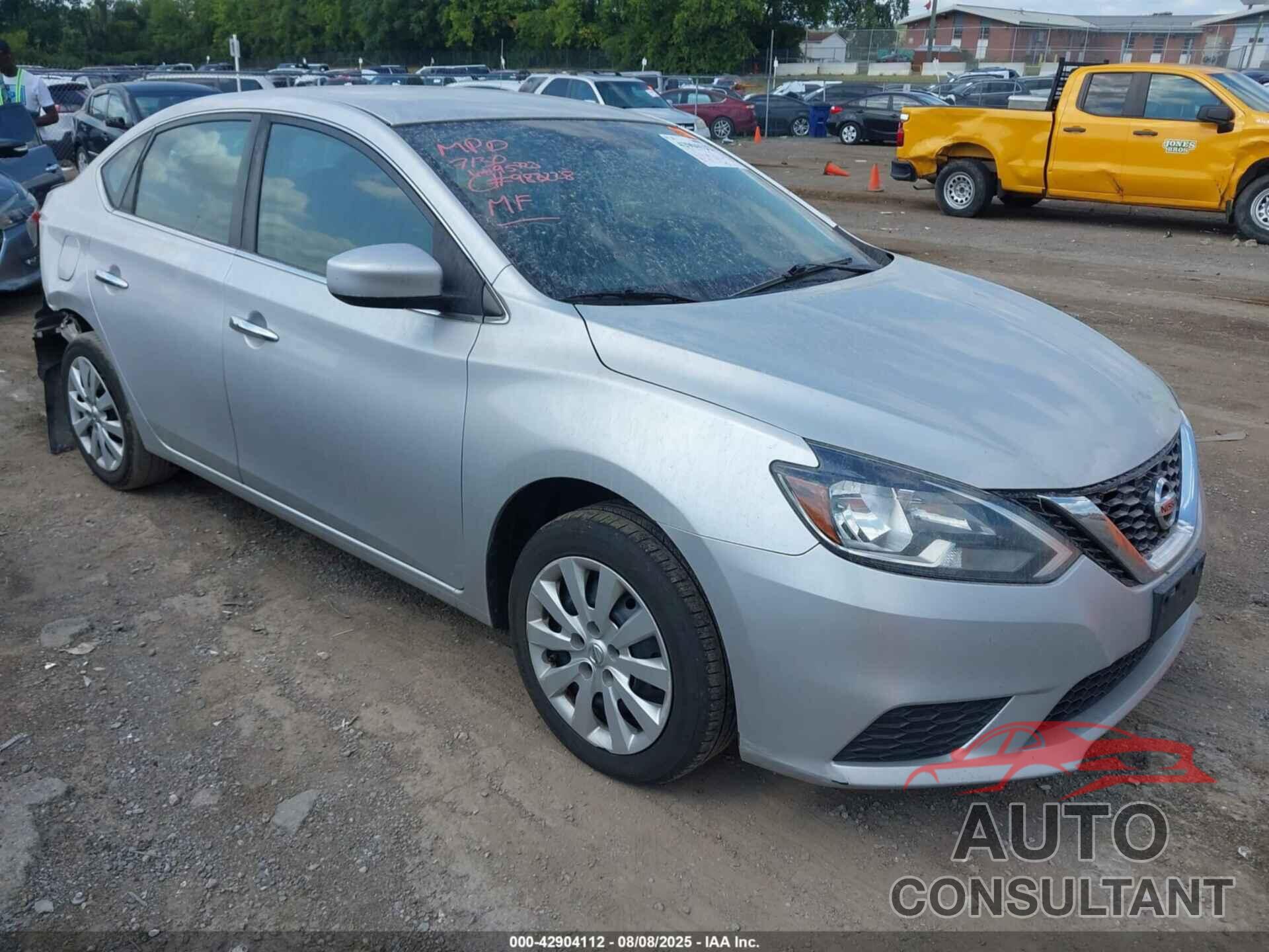 NISSAN SENTRA 2017 - 3N1AB7AP0HY295723