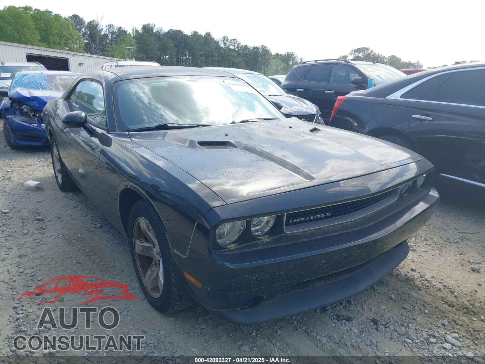 DODGE CHALLENGER 2012 - 2C3CDYAG3CH171504