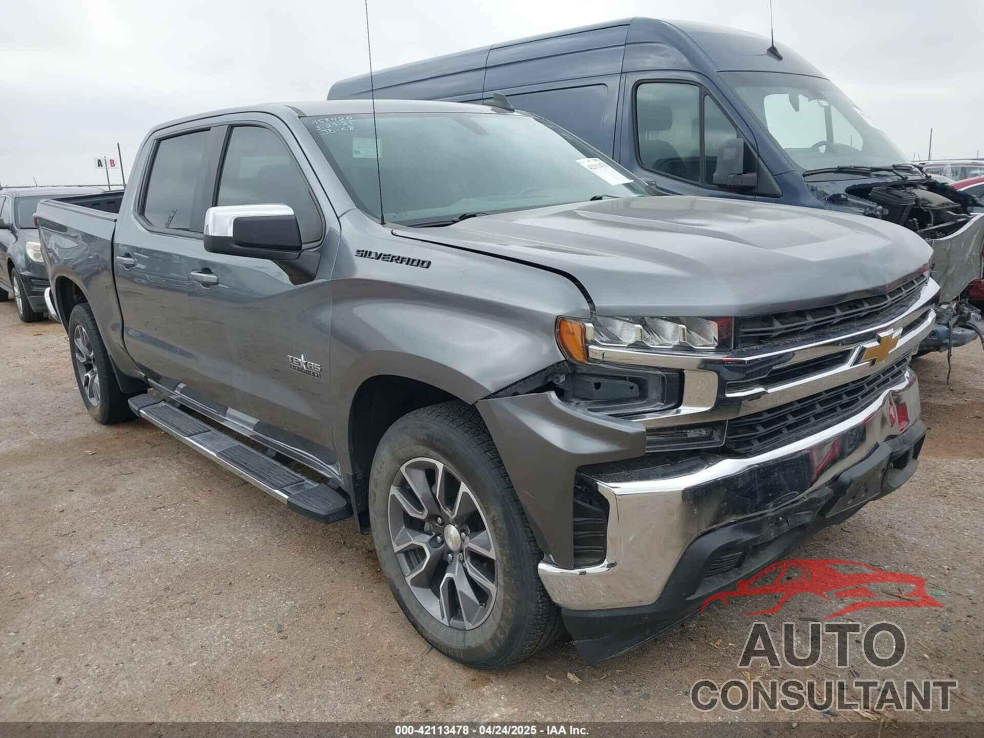 CHEVROLET SILVERADO 1500 2021 - 3GCPWCED5MG133512