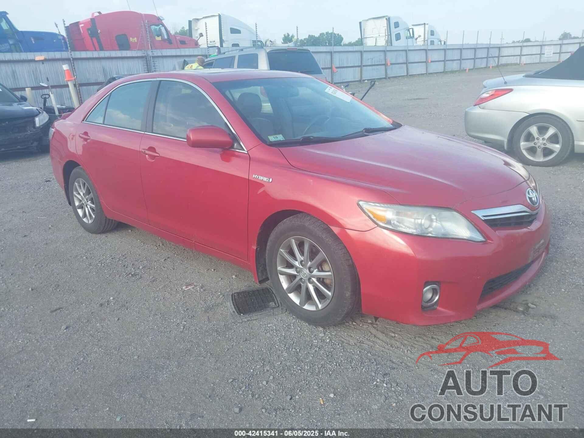 TOYOTA CAMRY HYBRID 2010 - 4T1BB3EK1AU125545