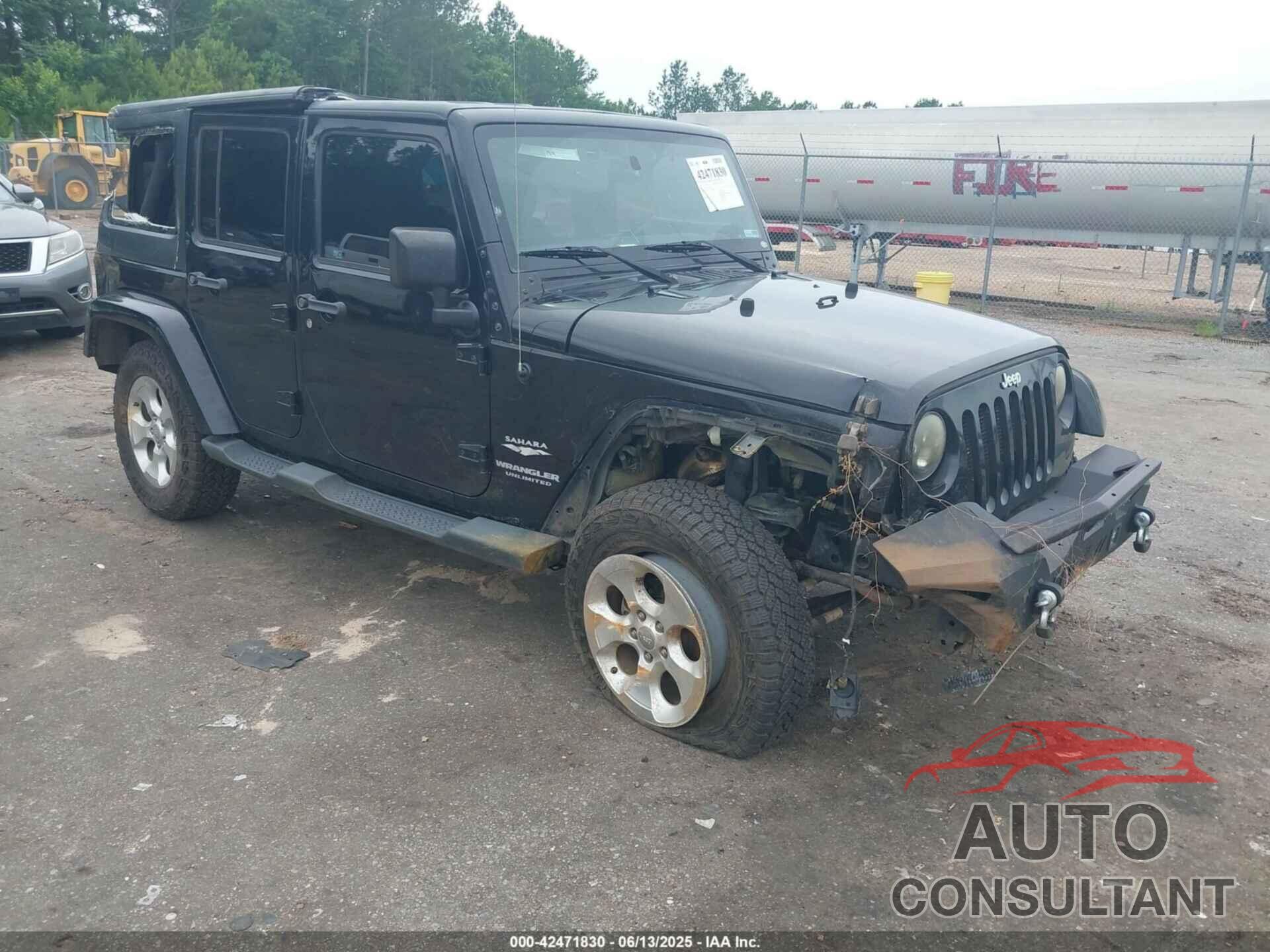 JEEP WRANGLER UNLIMITED 2015 - 1C4BJWEG9FL654355