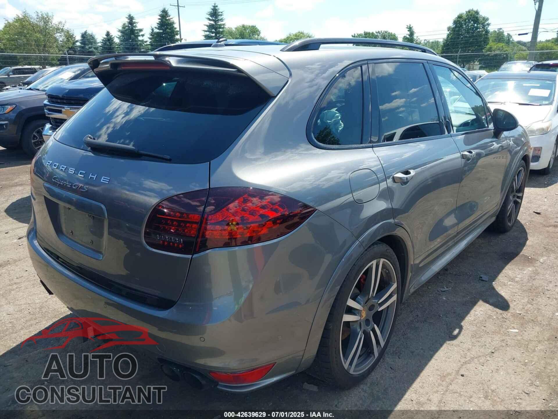 PORSCHE CAYENNE 2013 - WP1AD2A29DLA74833