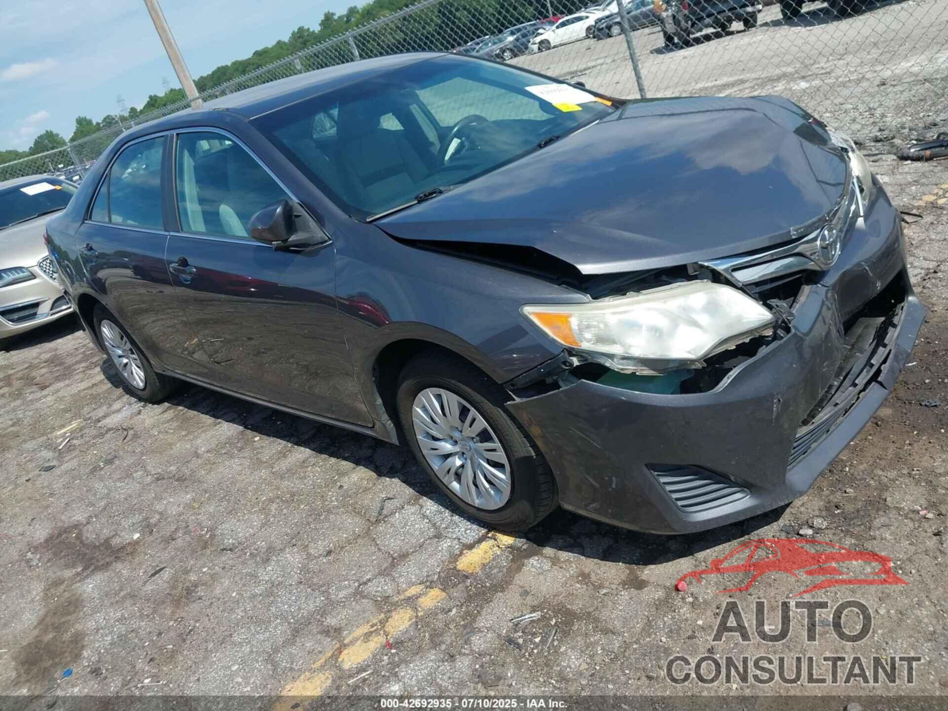 TOYOTA CAMRY 2014 - 4T4BF1FKXER357161