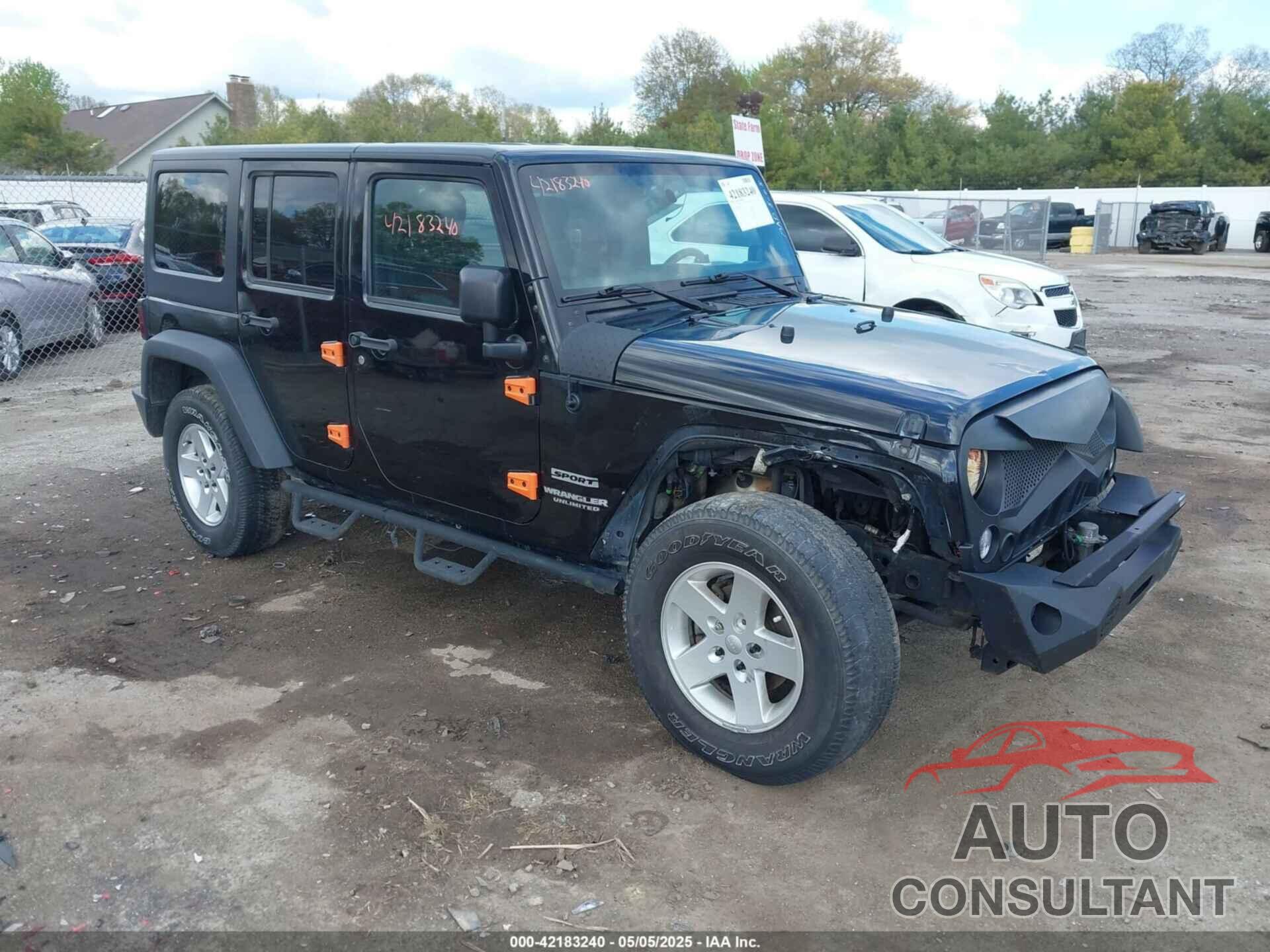 JEEP WRANGLER UNLIMITED 2017 - 1C4BJWDG8HL683432