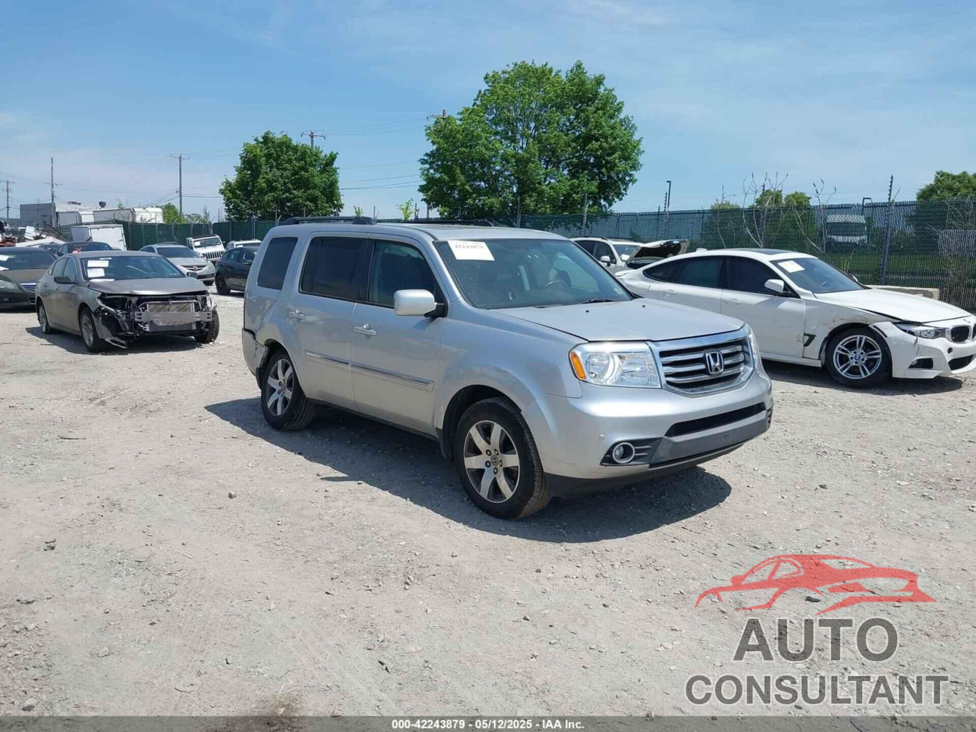 HONDA PILOT 2013 - 5FNYF4H95DB048371