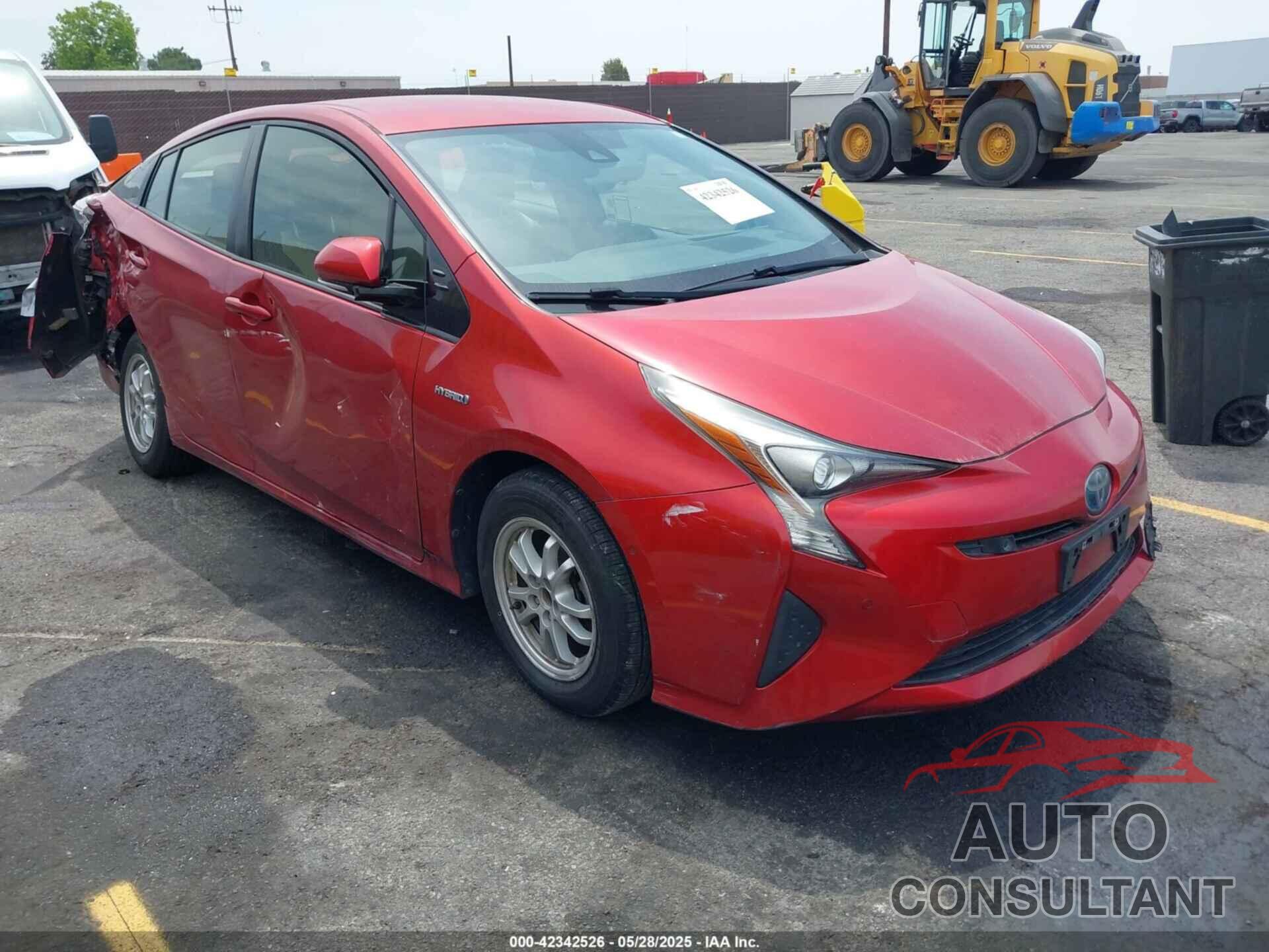 TOYOTA PRIUS 2017 - JTDKBRFU5H3566294