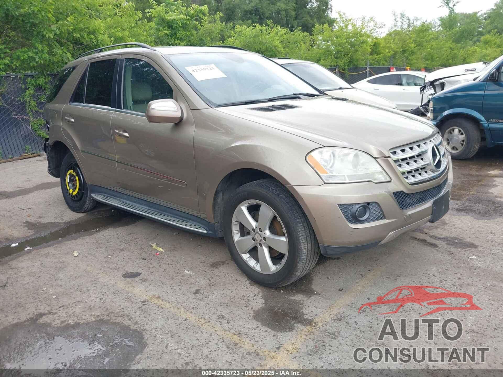 MERCEDES-BENZ ML 350 2010 - 4JGBB8GB7AA622191