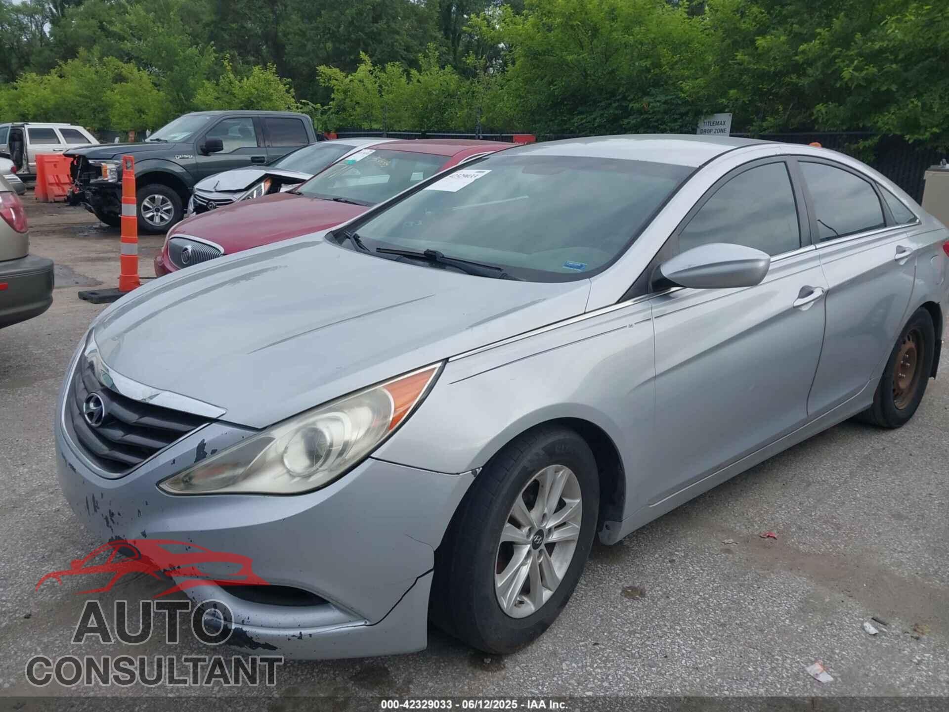 HYUNDAI SONATA 2012 - 5NPEB4AC2CH424657