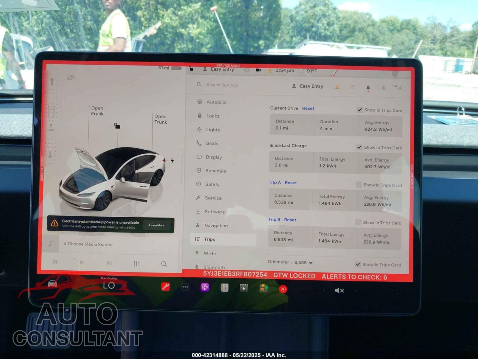 TESLA MODEL 3 2024 - 5YJ3E1EB3RF807254