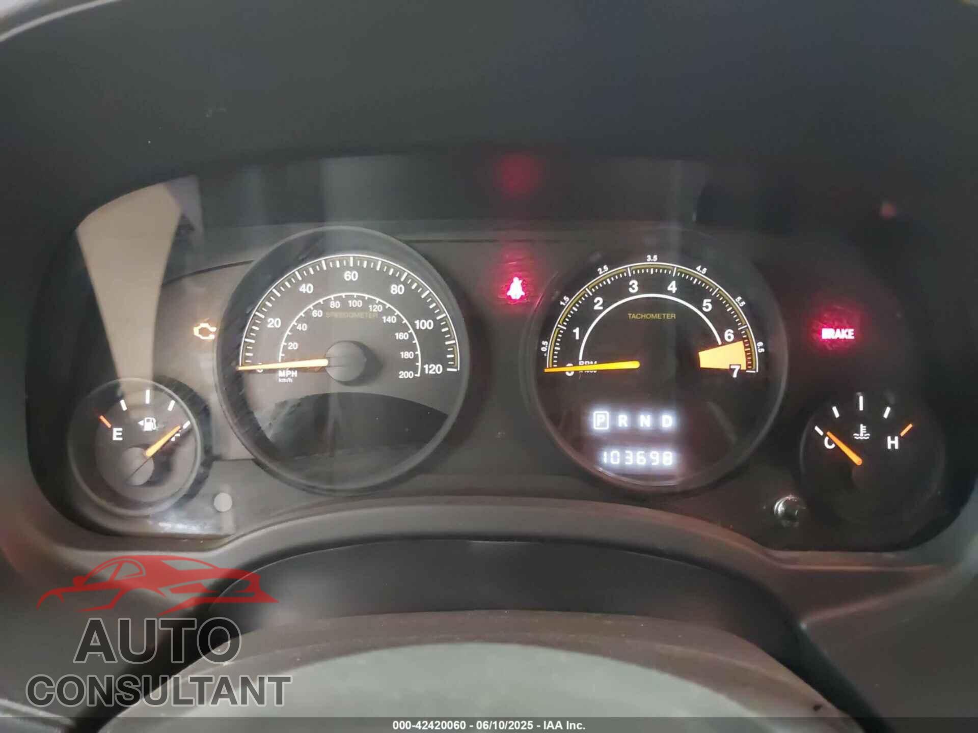 JEEP COMPASS 2016 - 1C4NJDBB9GD509600