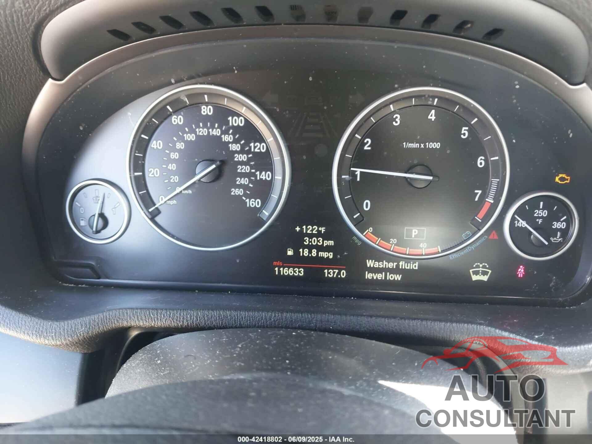 BMW X3 2011 - 5UXWX7C54BL732315