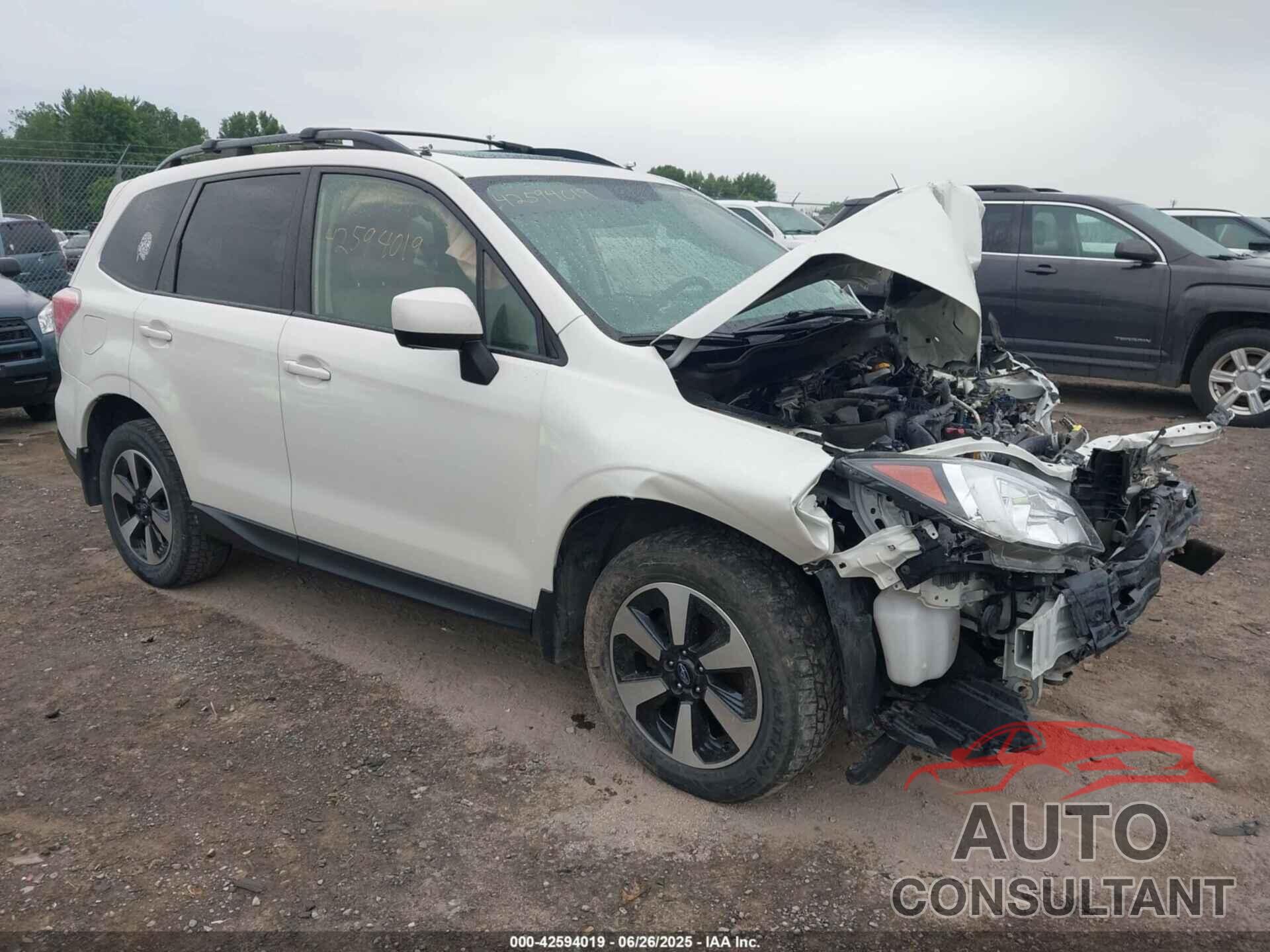 SUBARU FORESTER 2017 - JF2SJAEC4HH418526