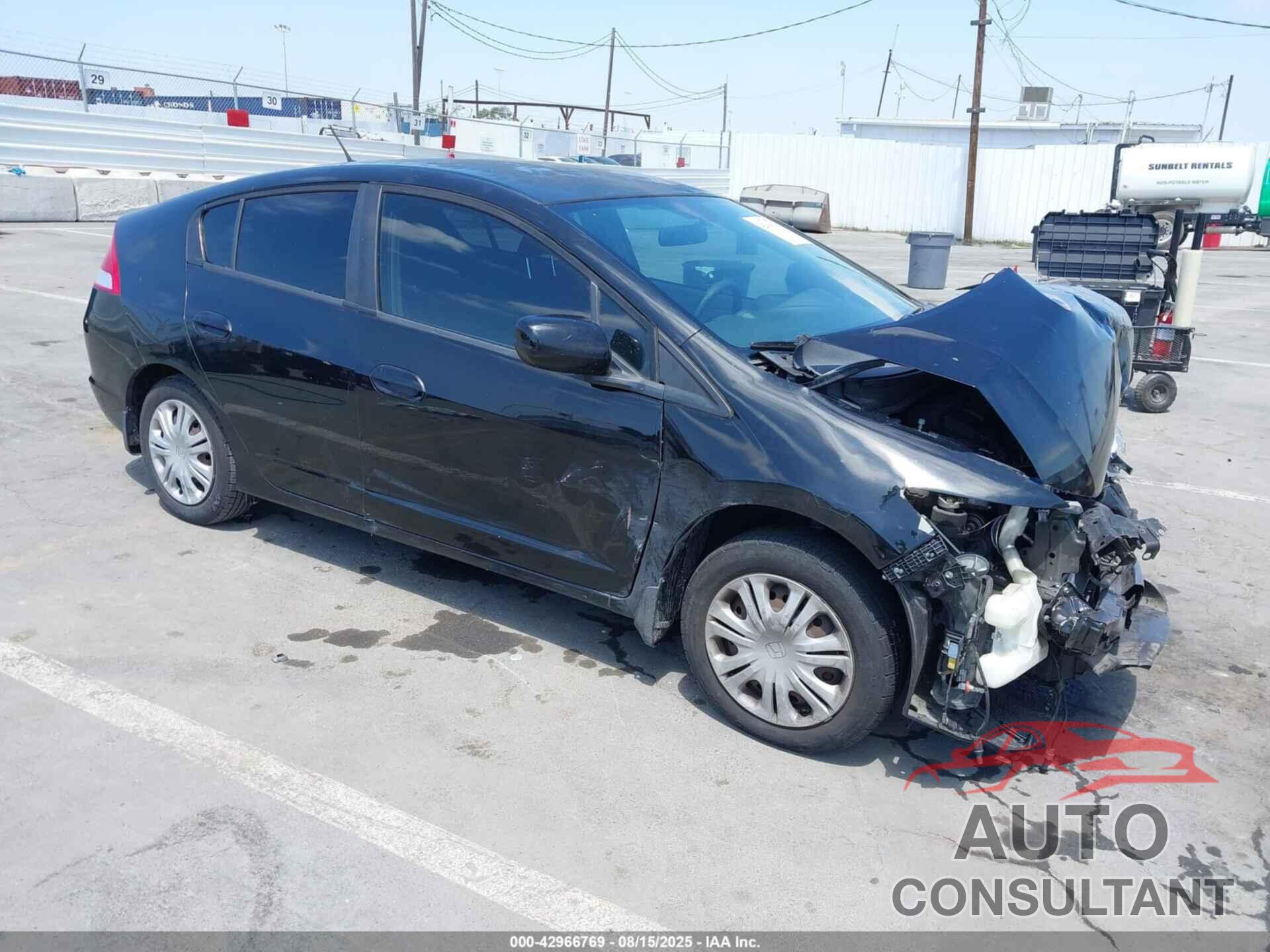 HONDA INSIGHT 2011 - JHMZE2H50BS008562