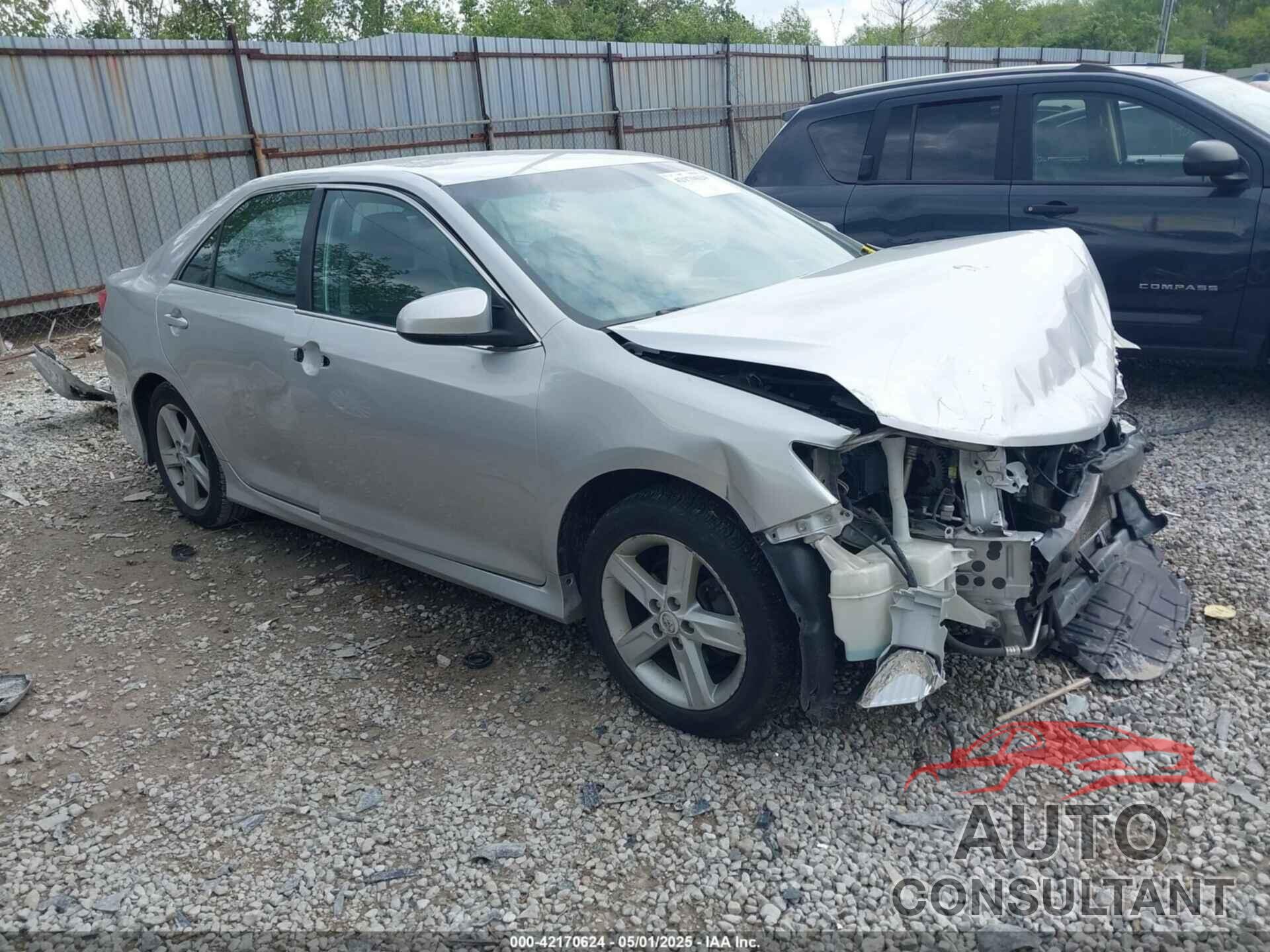 TOYOTA CAMRY 2012 - 4T1BF1FKXCU027382