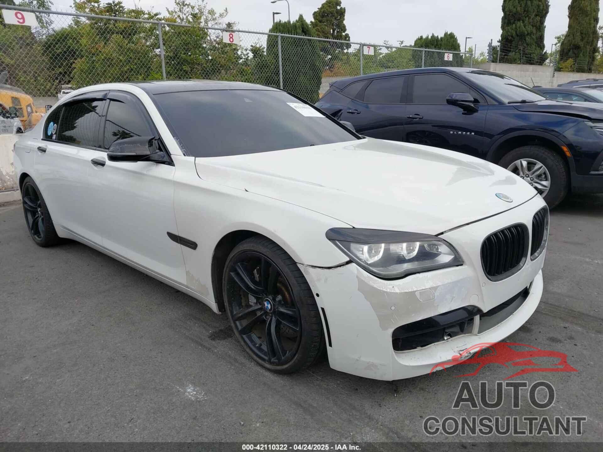 BMW 750LI 2013 - WBAYF8C5XDD139832