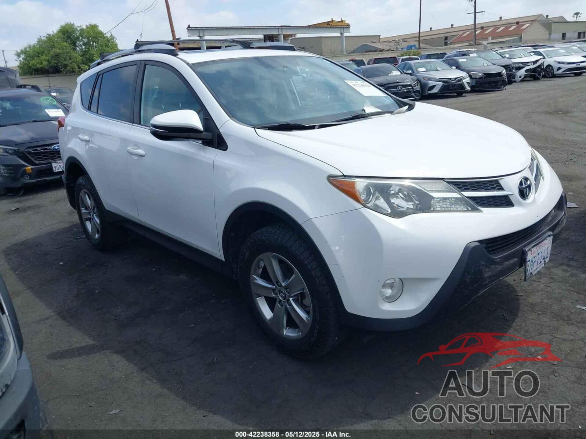 TOYOTA RAV4 2015 - 2T3WFREV3FW212123