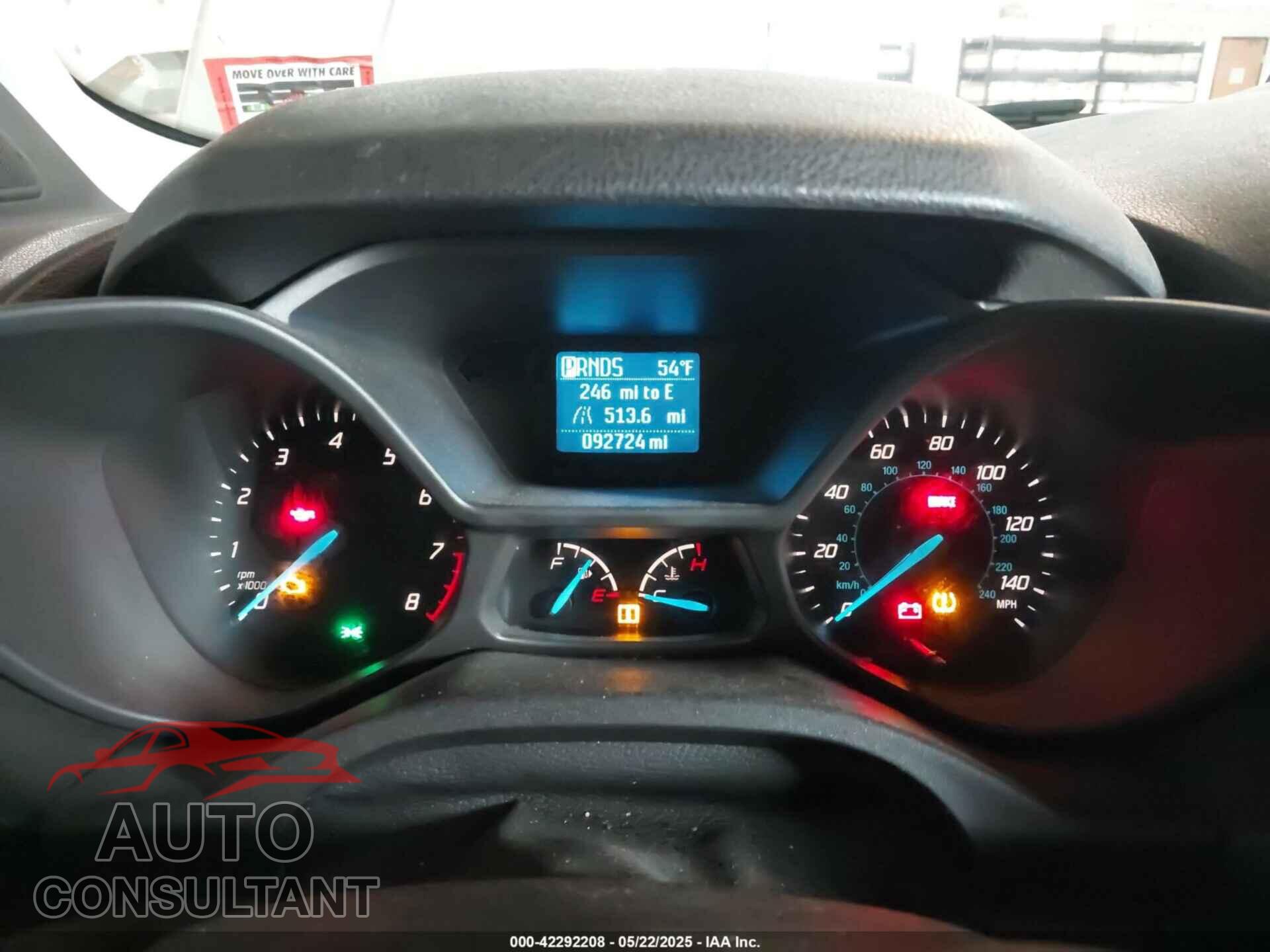 FORD TRANSIT CONNECT 2018 - NM0LS7E71J1347285
