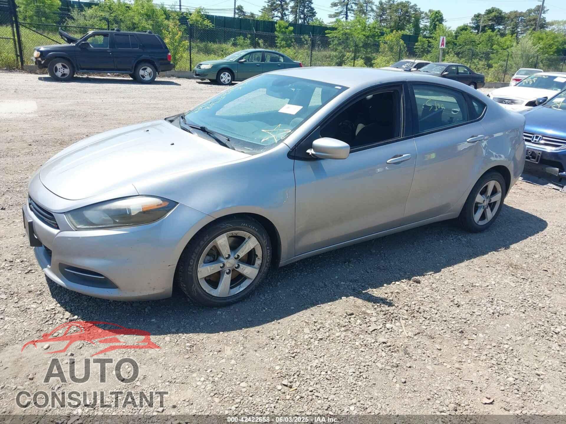 DODGE DART 2015 - 1C3CDFBB4FD310211