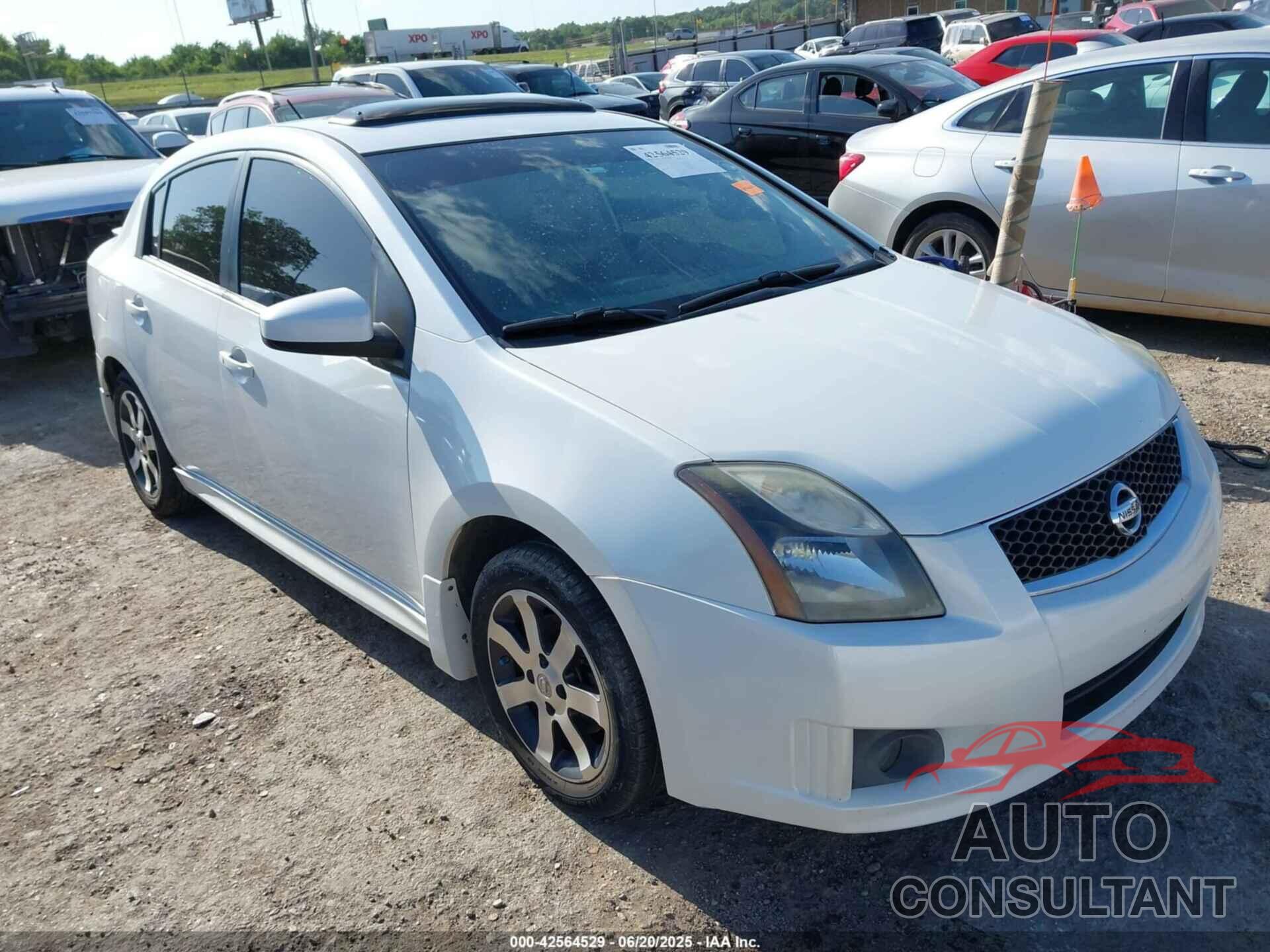 NISSAN SENTRA 2012 - 3N1AB6AP8CL765965