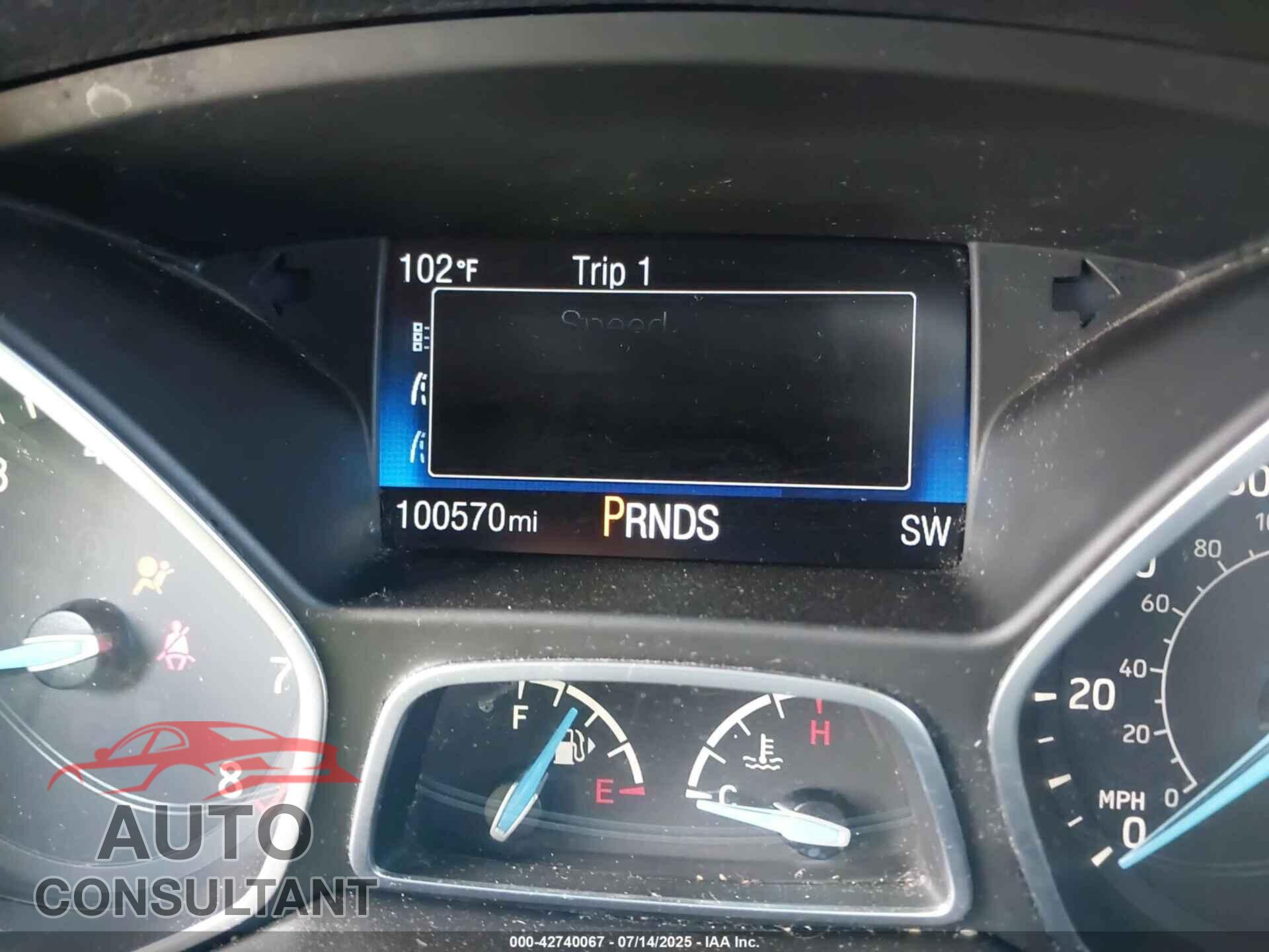 FORD FOCUS 2017 - 1FADP3J2XHL238629