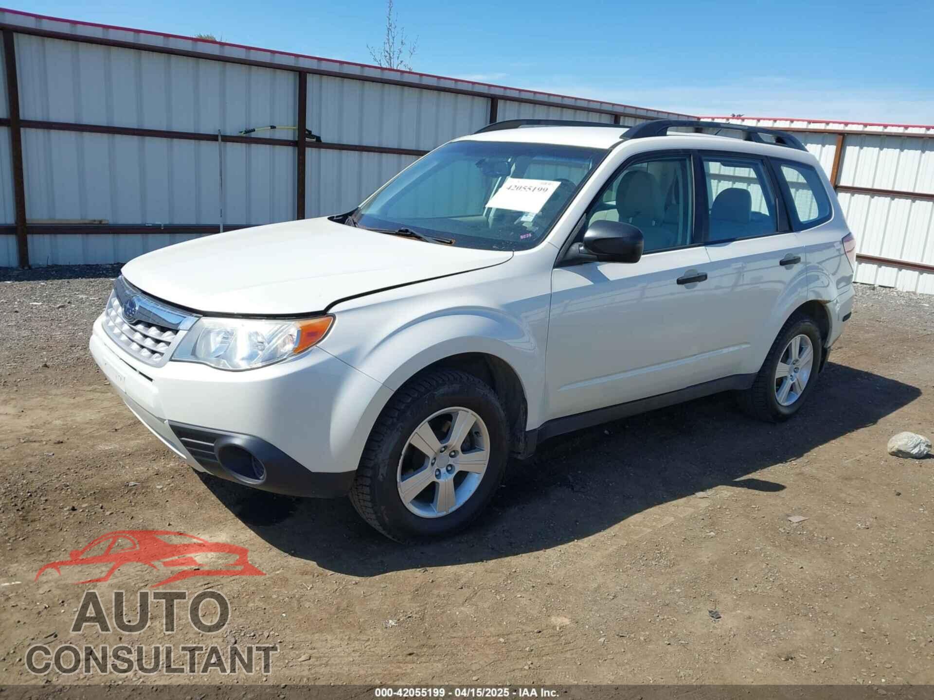 SUBARU FORESTER 2012 - JF2SHABC1CH454957