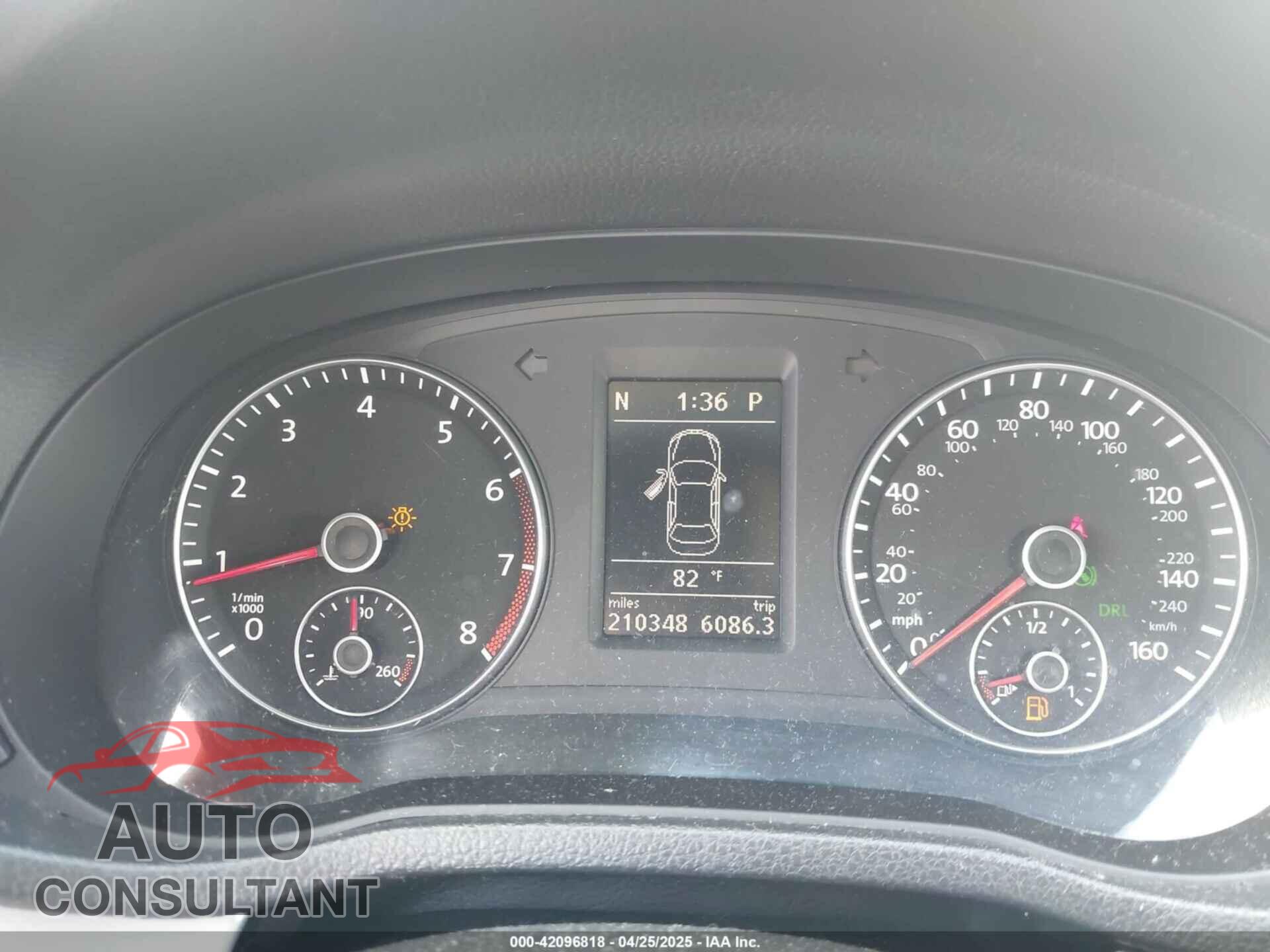 VOLKSWAGEN PASSAT 2012 - 1VWBP7A39CC051356