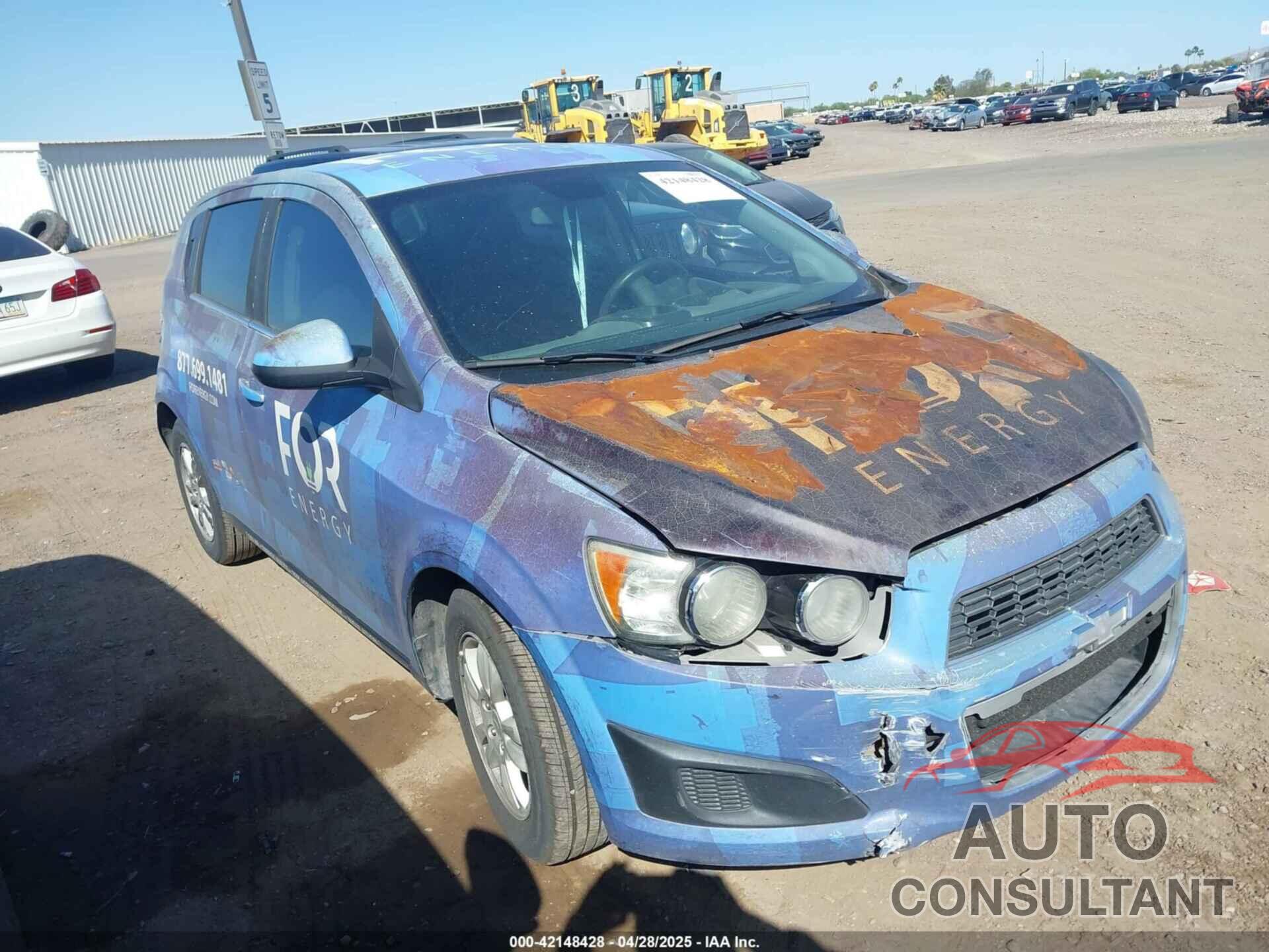 CHEVROLET SONIC 2014 - 1G1JC6SH4E4220624