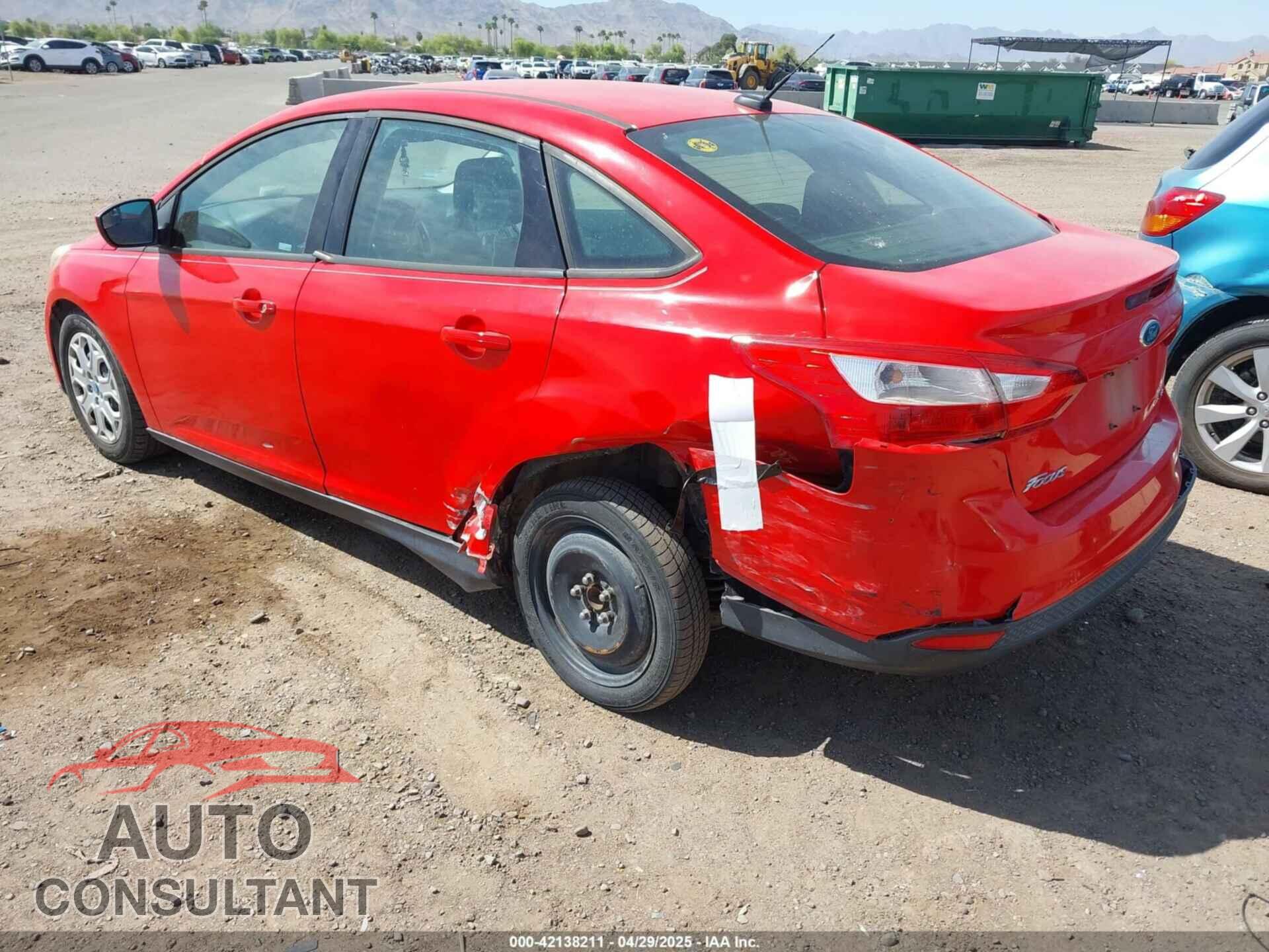 FORD FOCUS 2012 - 1FAHP3F25CL194137
