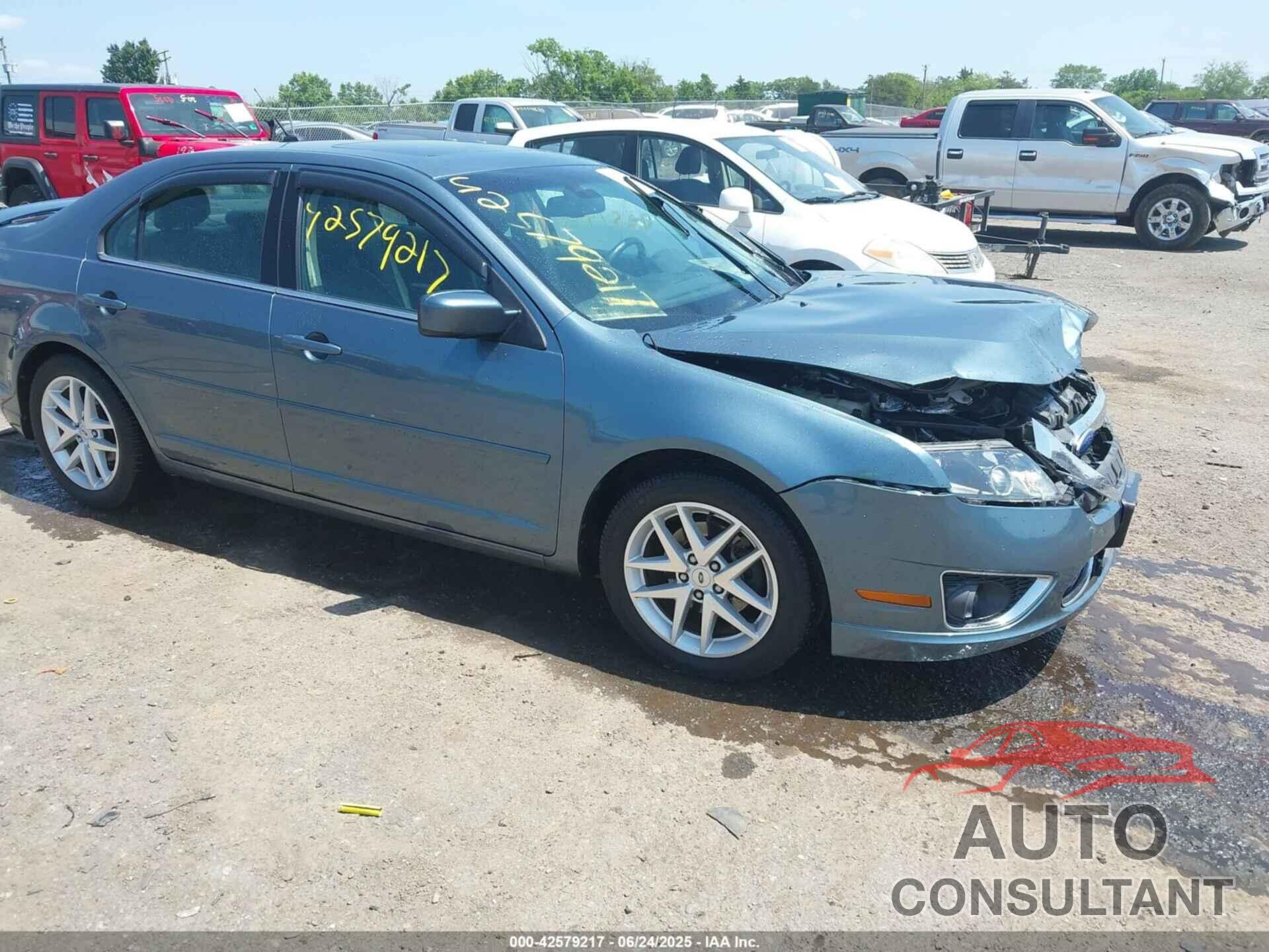 FORD FUSION 2012 - 3FAHP0JA8CR245421