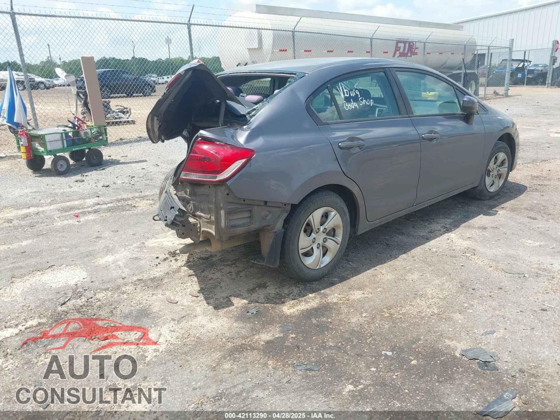 HONDA CIVIC 2014 - 2HGFB2F57EH533633