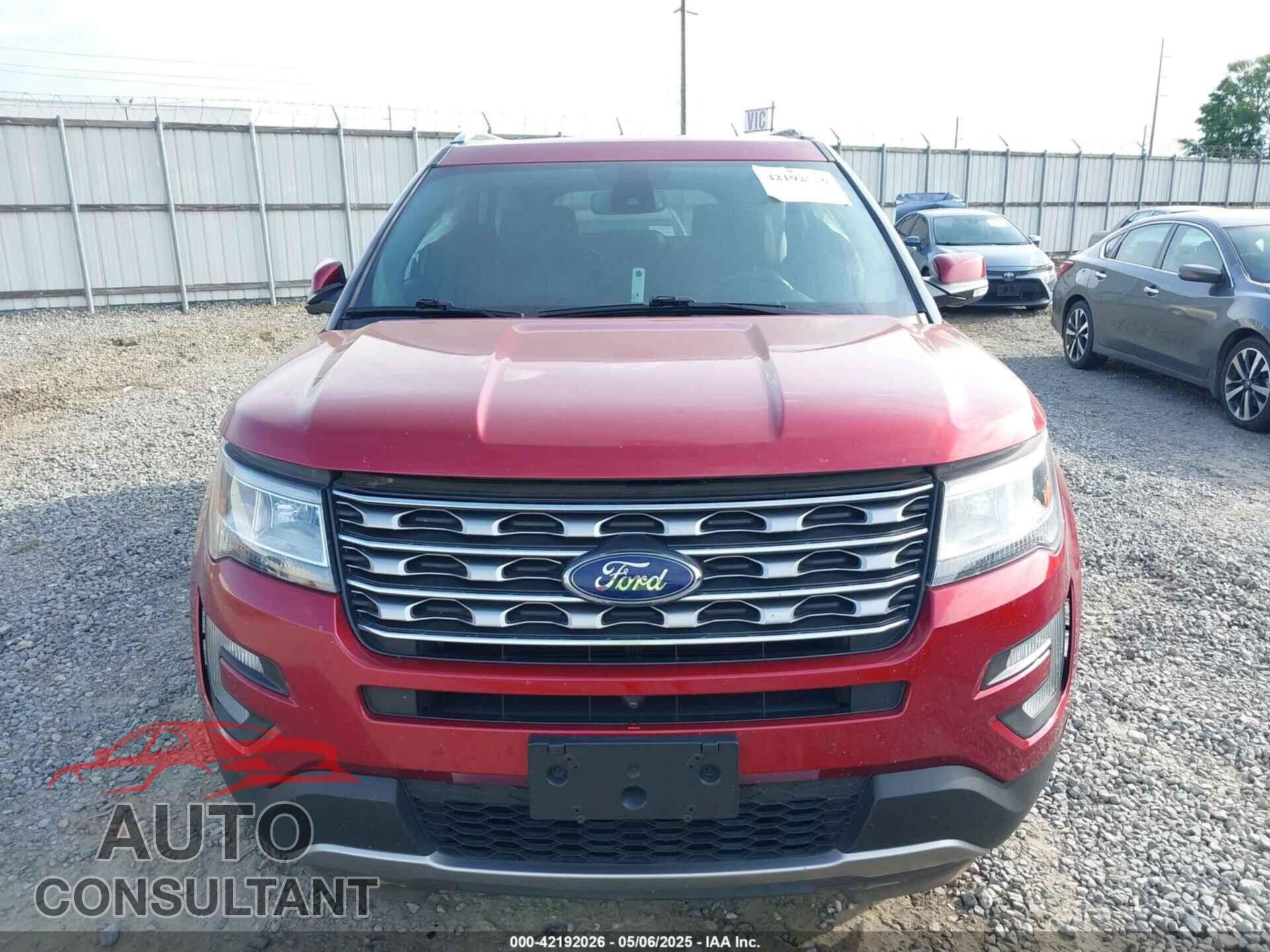 FORD EXPLORER 2017 - 1FM5K7F80HGC12501