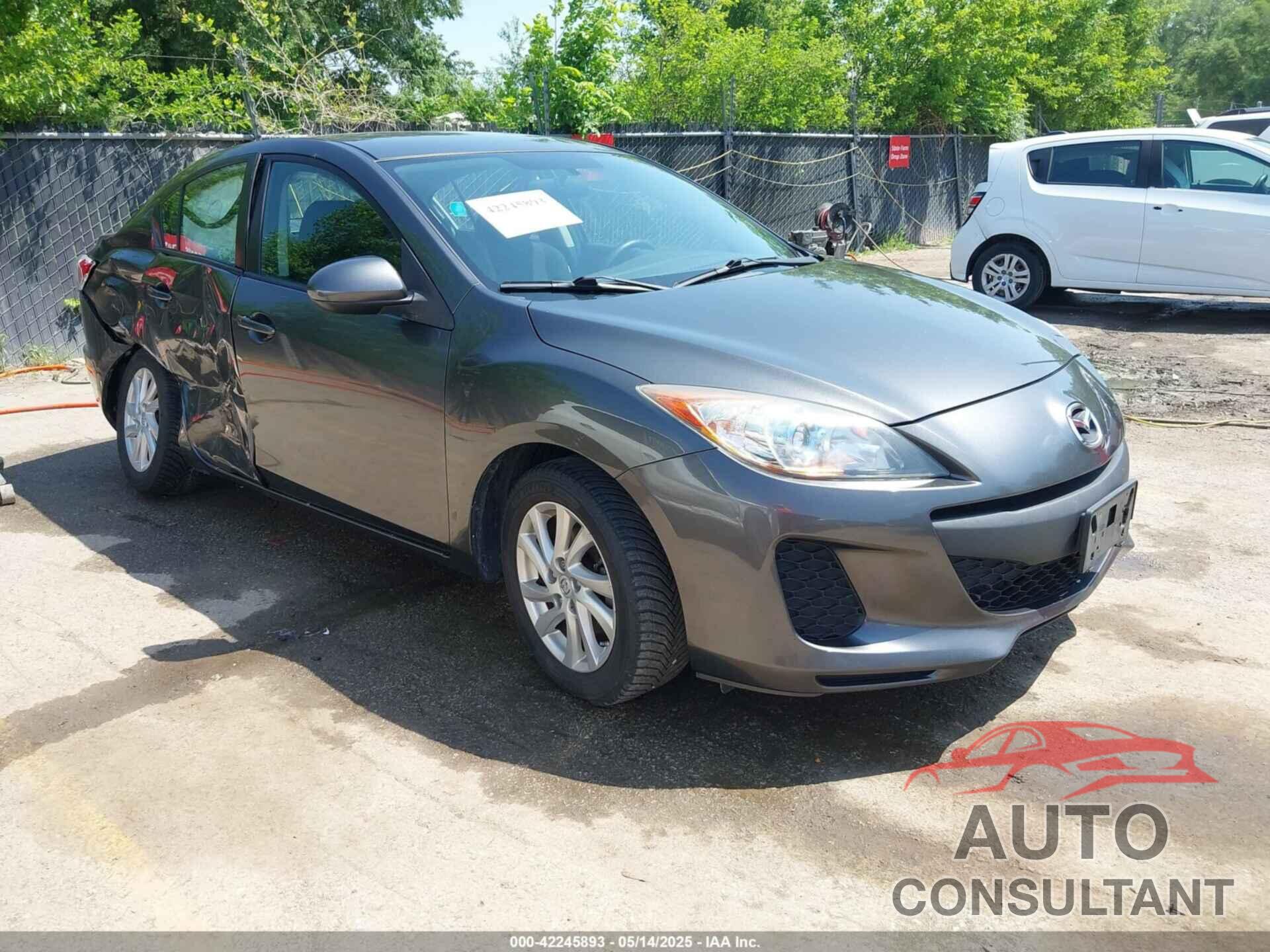 MAZDA MAZDA3 2012 - JM1BL1V78C1656263