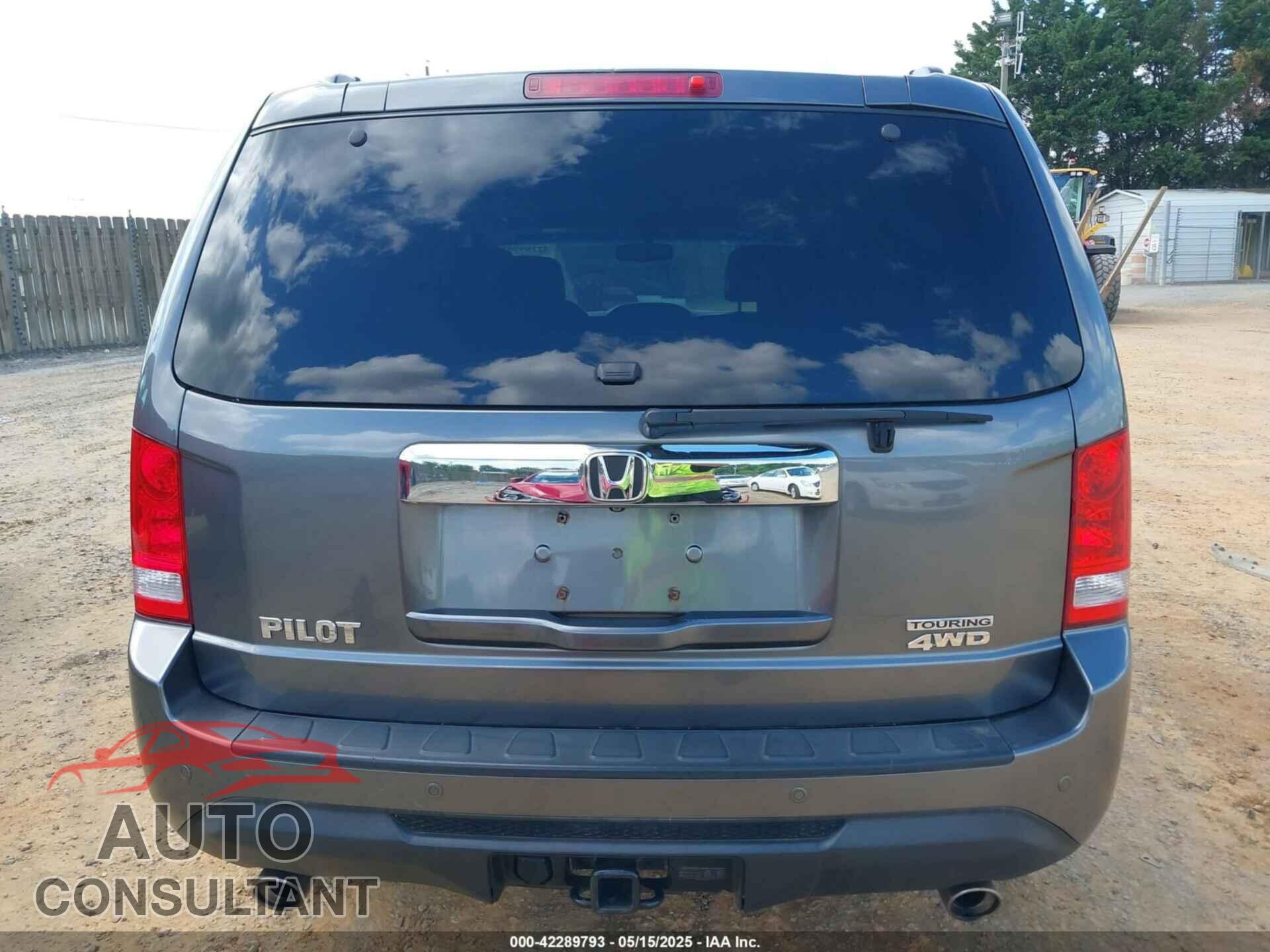 HONDA PILOT 2012 - 5FNYF4H99CB038540