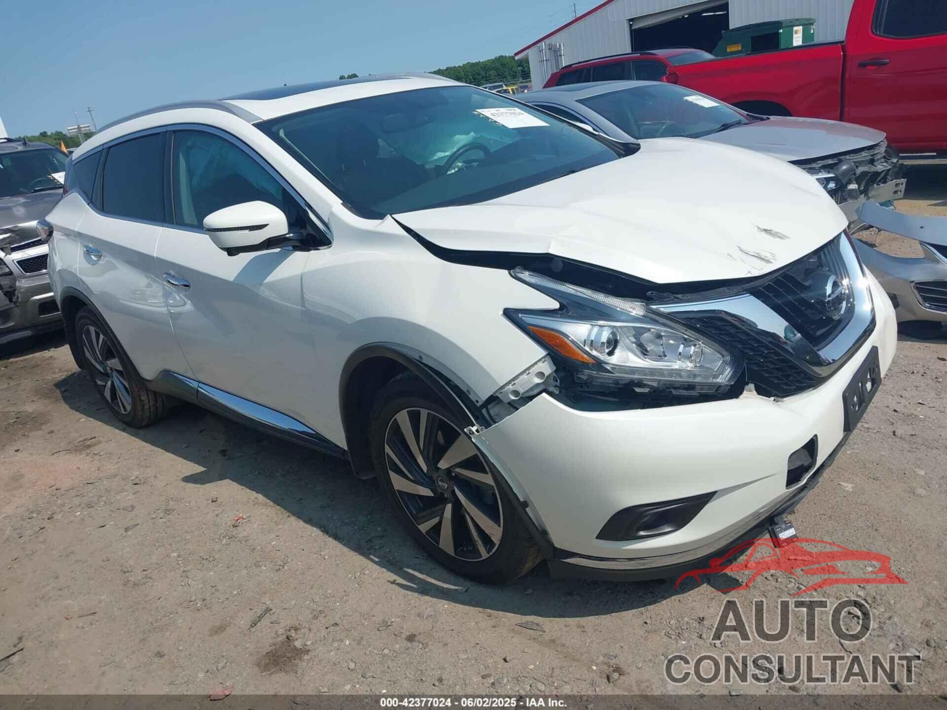 NISSAN MURANO 2018 - 5N1AZ2MG1JN181347