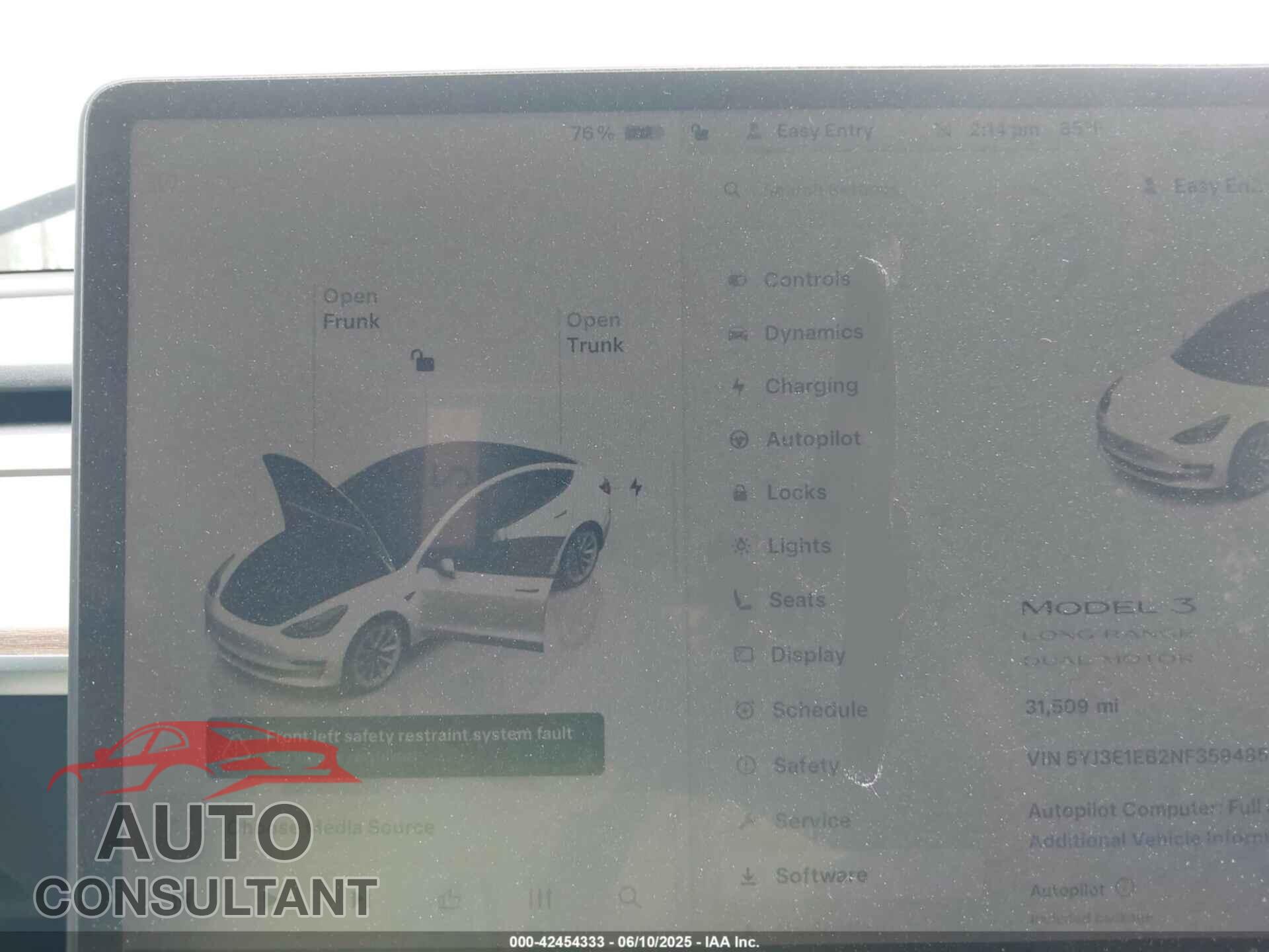 TESLA MODEL 3 2022 - 5YJ3E1EB2NF359485