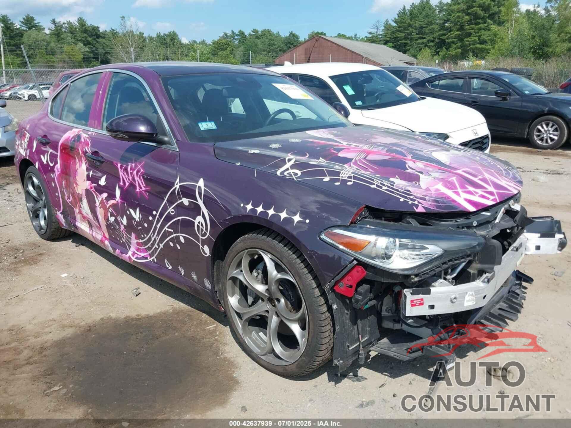 ALFA ROMEO GIULIA 2017 - ZARFAEEN9H7553571