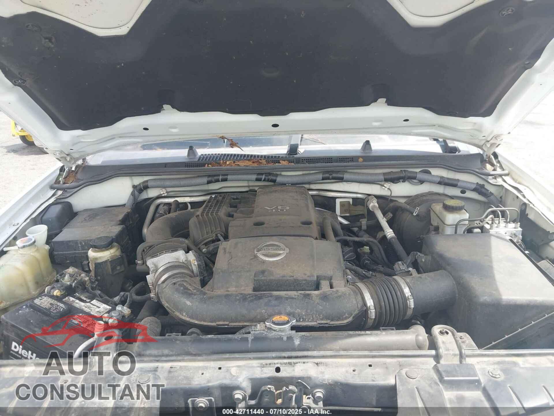 NISSAN FRONTIER 2012 - 1N6AD0ER5CC483761
