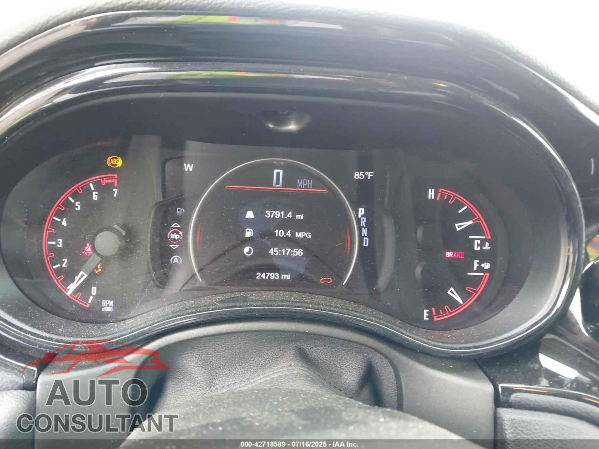 DODGE DURANGO 2021 - 1C4RDJFG2MC849718