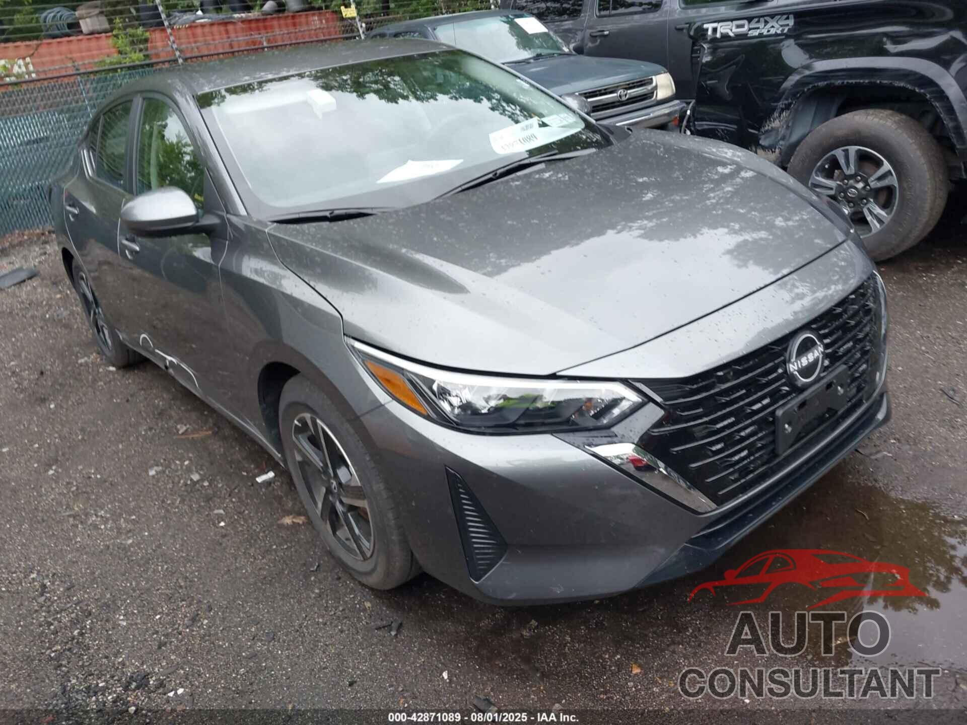 NISSAN SENTRA 2025 - 3N1AB8CVXSY311869