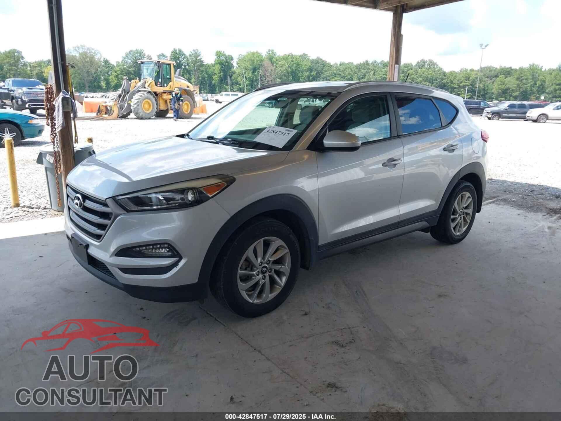 HYUNDAI TUCSON 2016 - KM8J3CA41GU249727