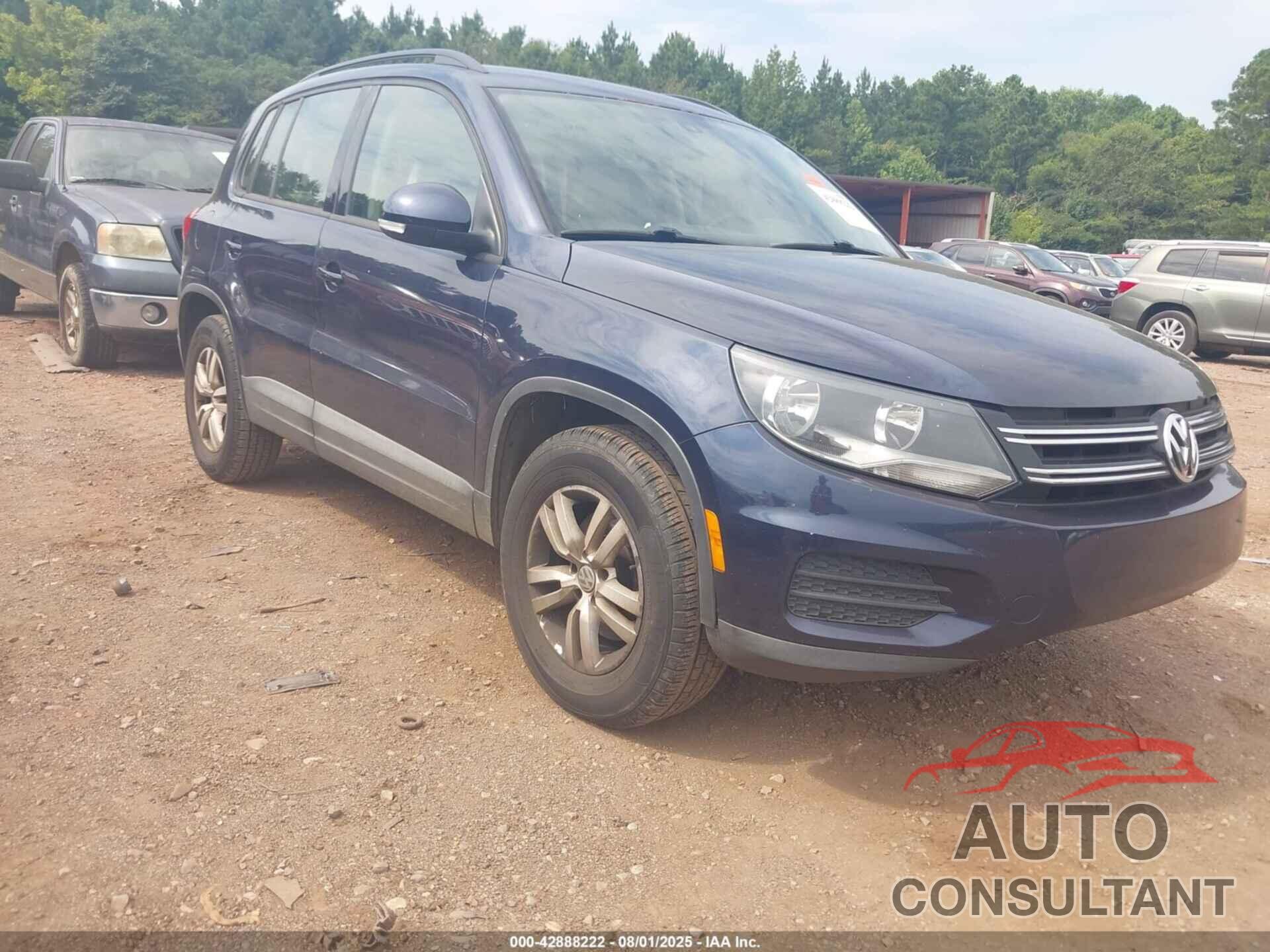 VOLKSWAGEN TIGUAN 2016 - WVGAV7AX2GW602573
