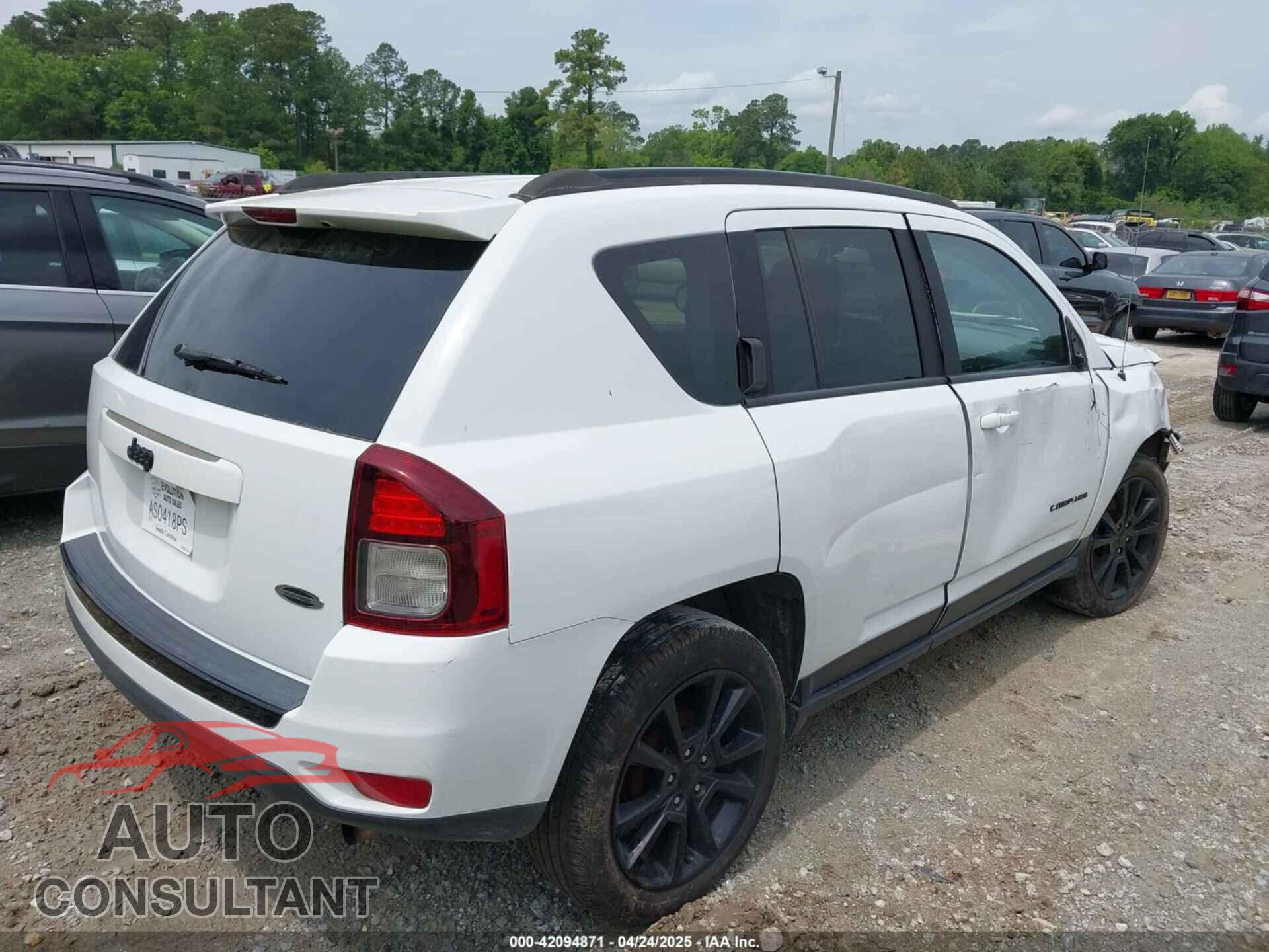 JEEP COMPASS 2015 - 1C4NJCBAXFD400627