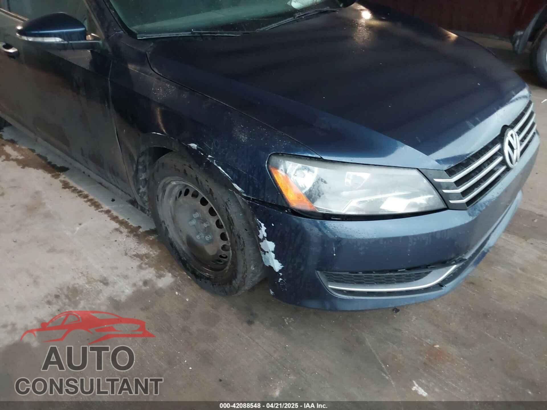 VOLKSWAGEN PASSAT 2012 - 1VWAP7A36CC084875